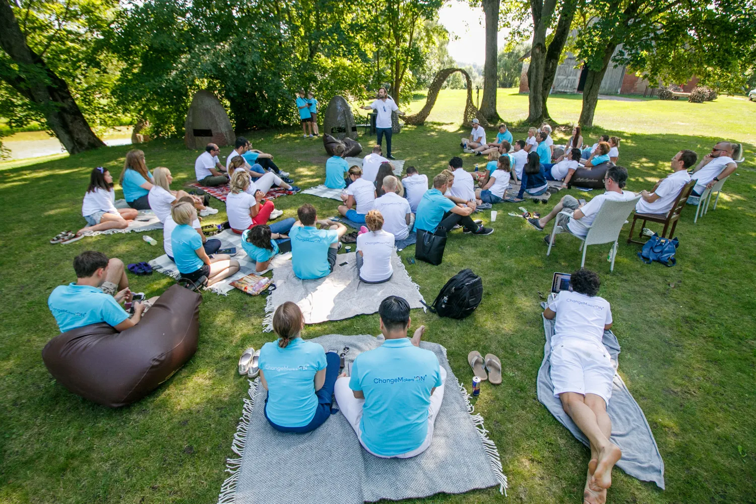 „ChangeMakers'ON“ stovykla Žemaitkiemyje