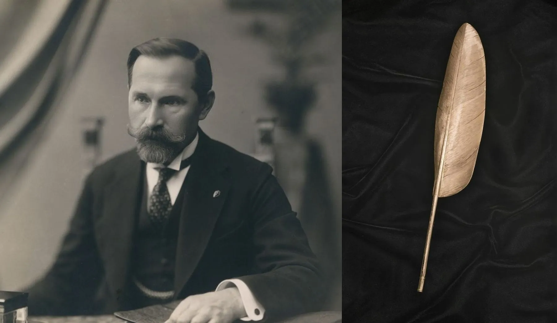 Antanas Smetona, auksinė plunksna, relikvija