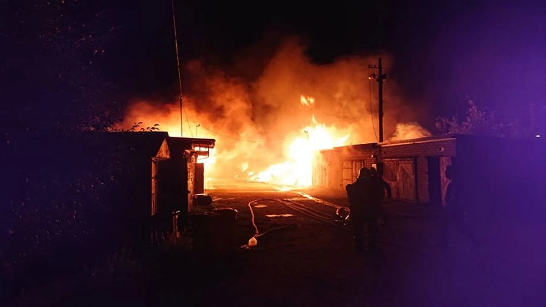 Gaisras Karmėlavoje