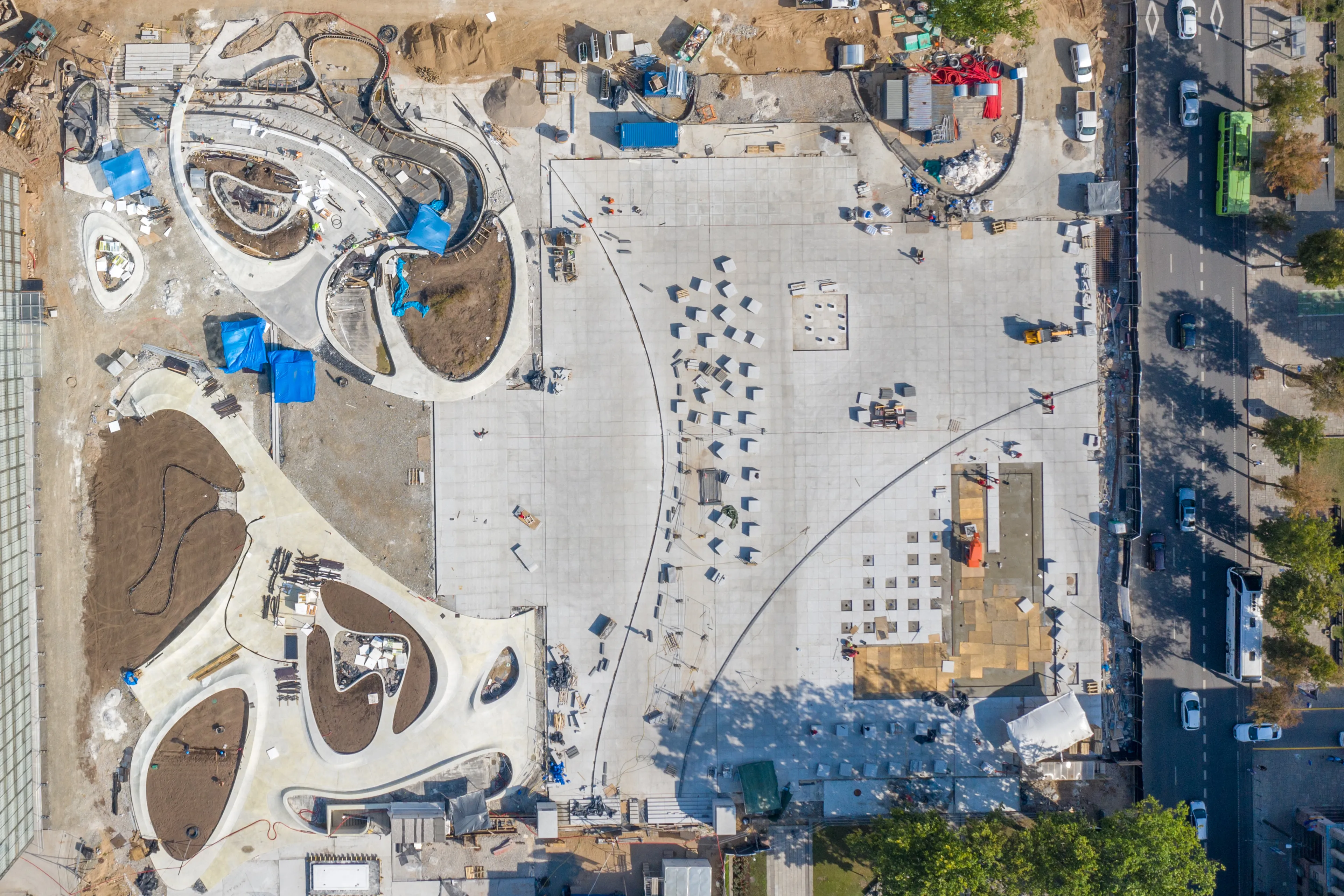 Vienybės aikštė iš viršaus