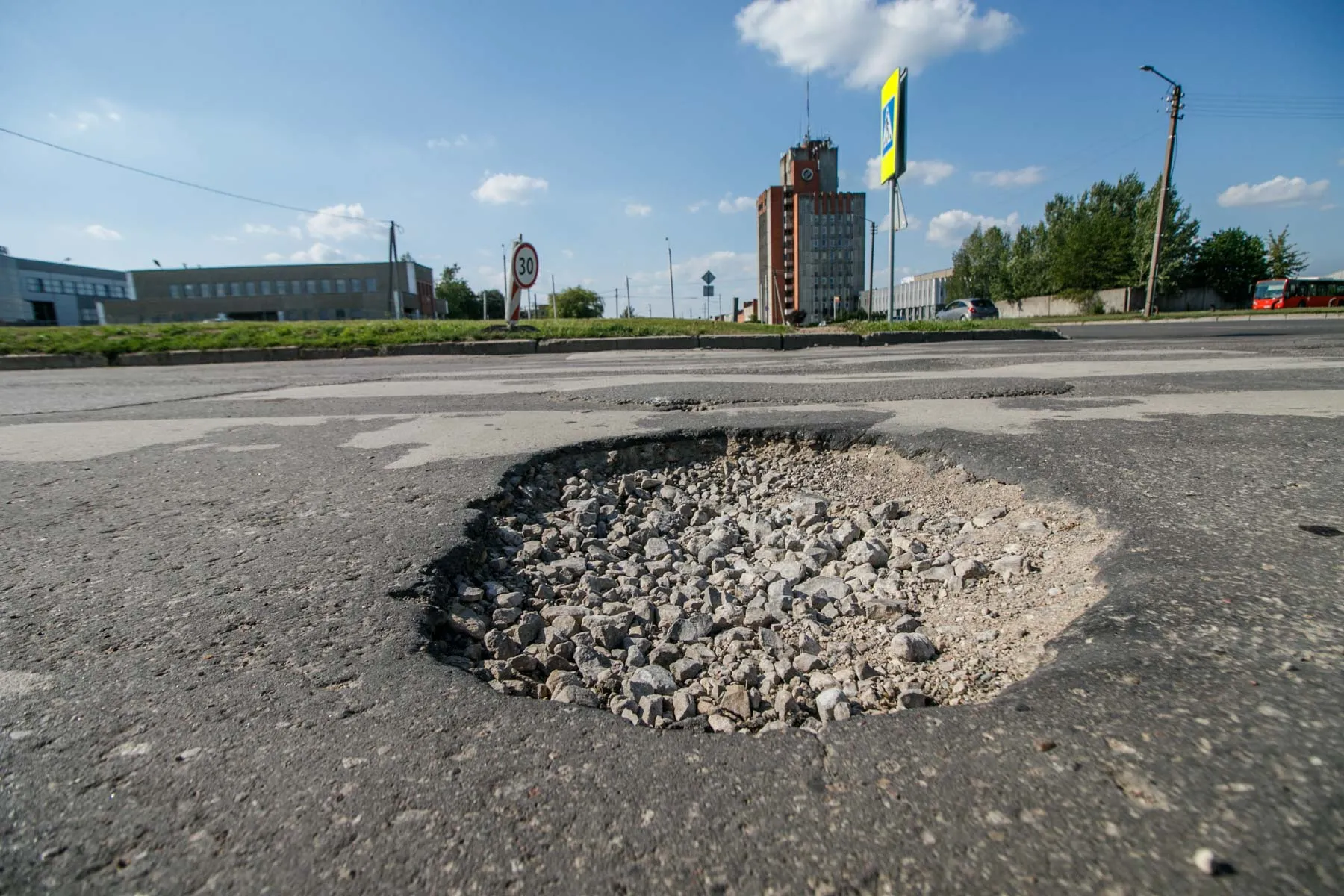 Duobėtos miesto gatvės