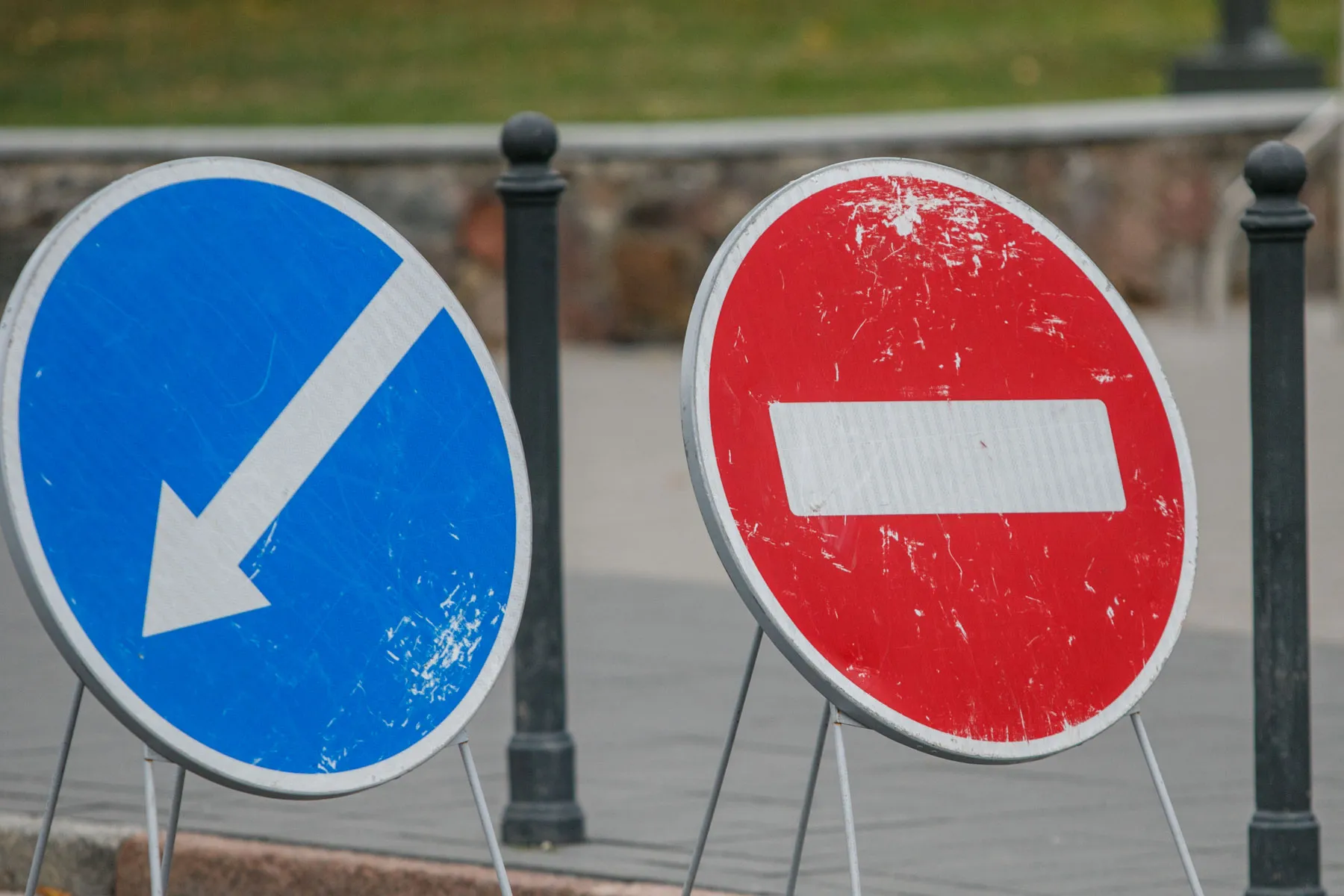 Eismo apribojimai Rotušės aikštėje