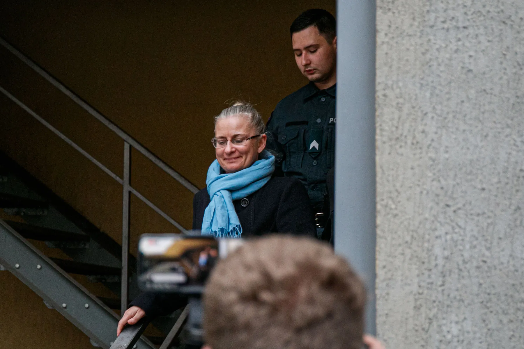 N. Venckienė išvežta iš teismo