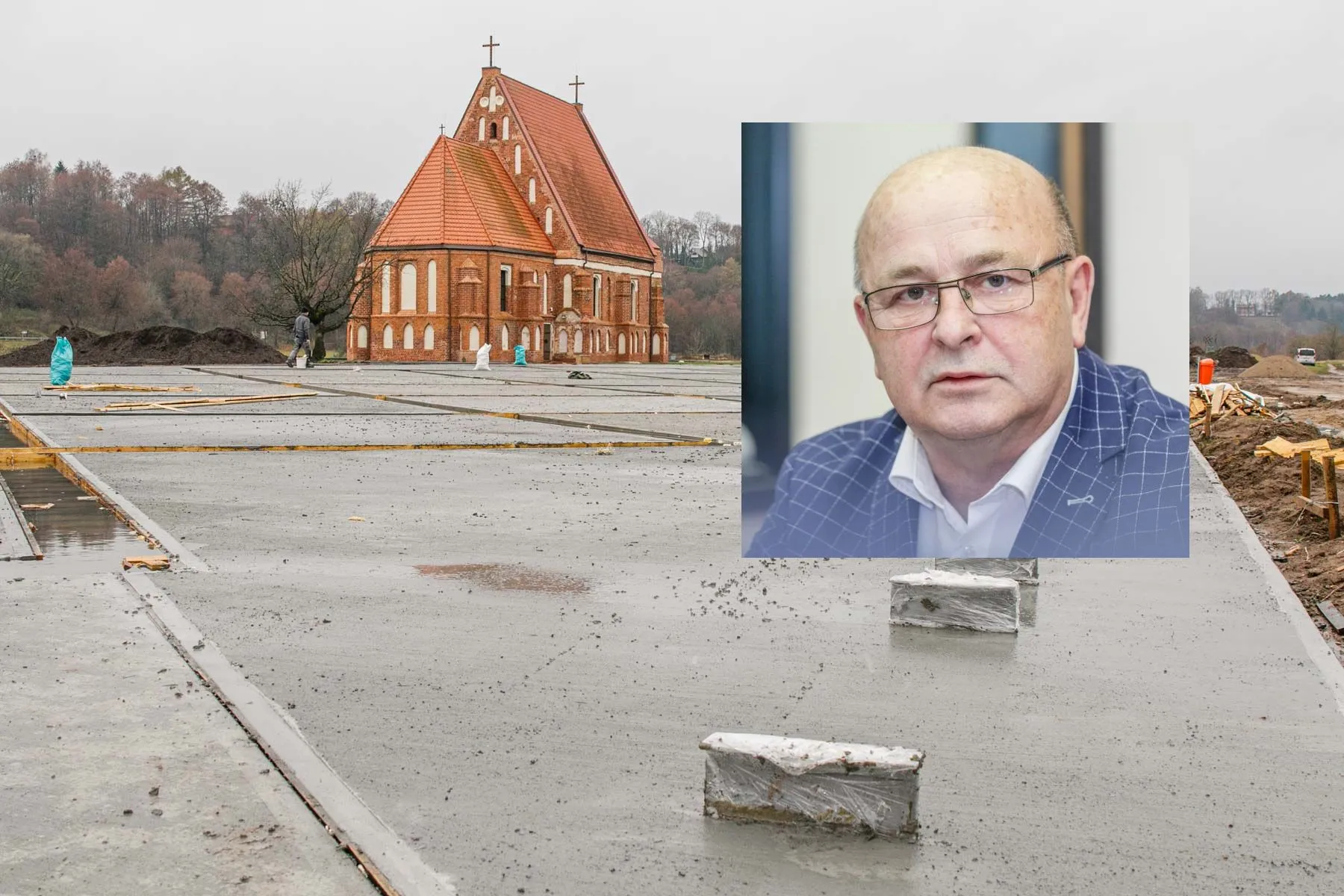 Visvaldas Matijošaitis, Zapyškio bažnyčia