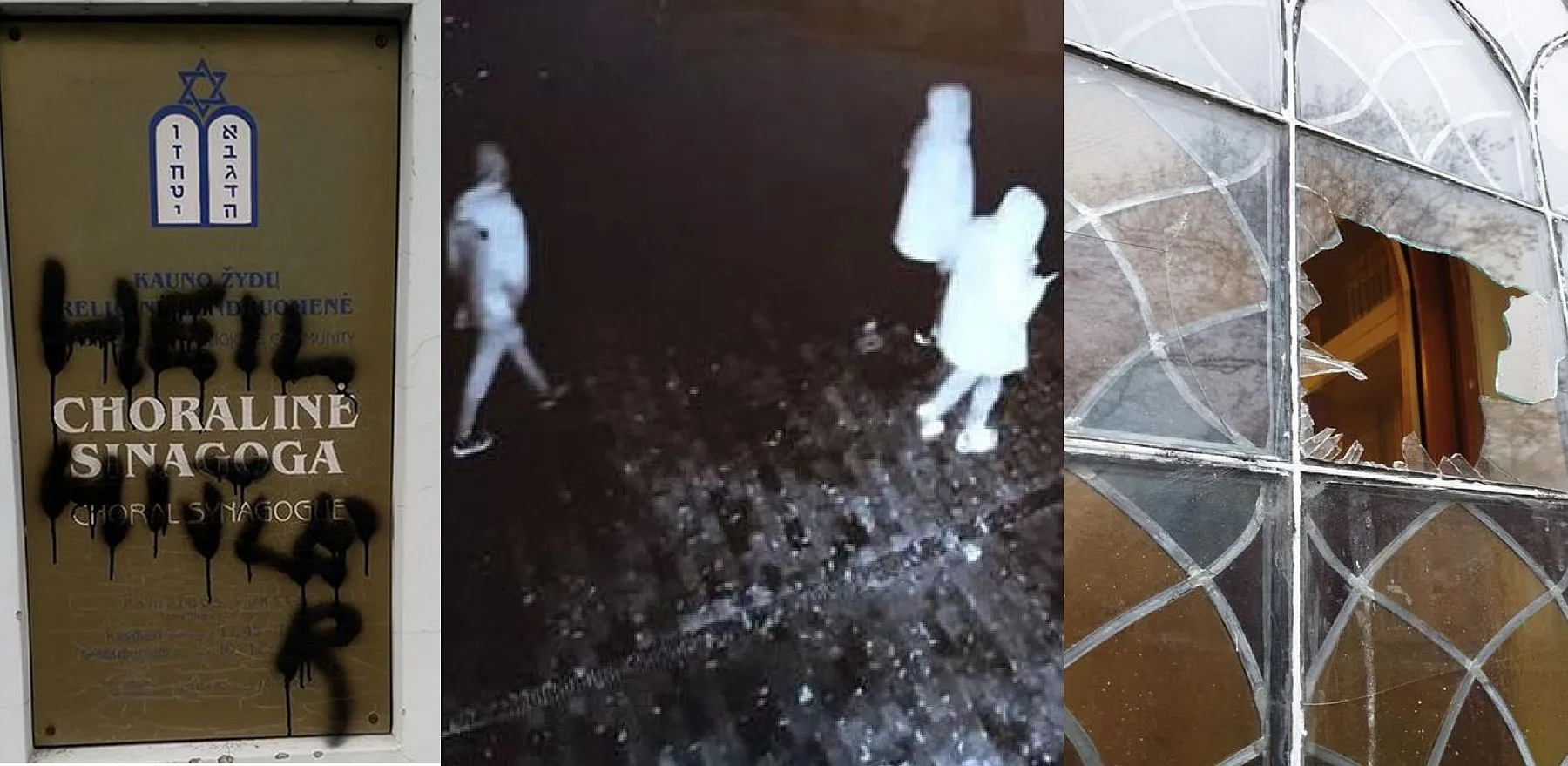 vandalai, mečetė, sinagoga