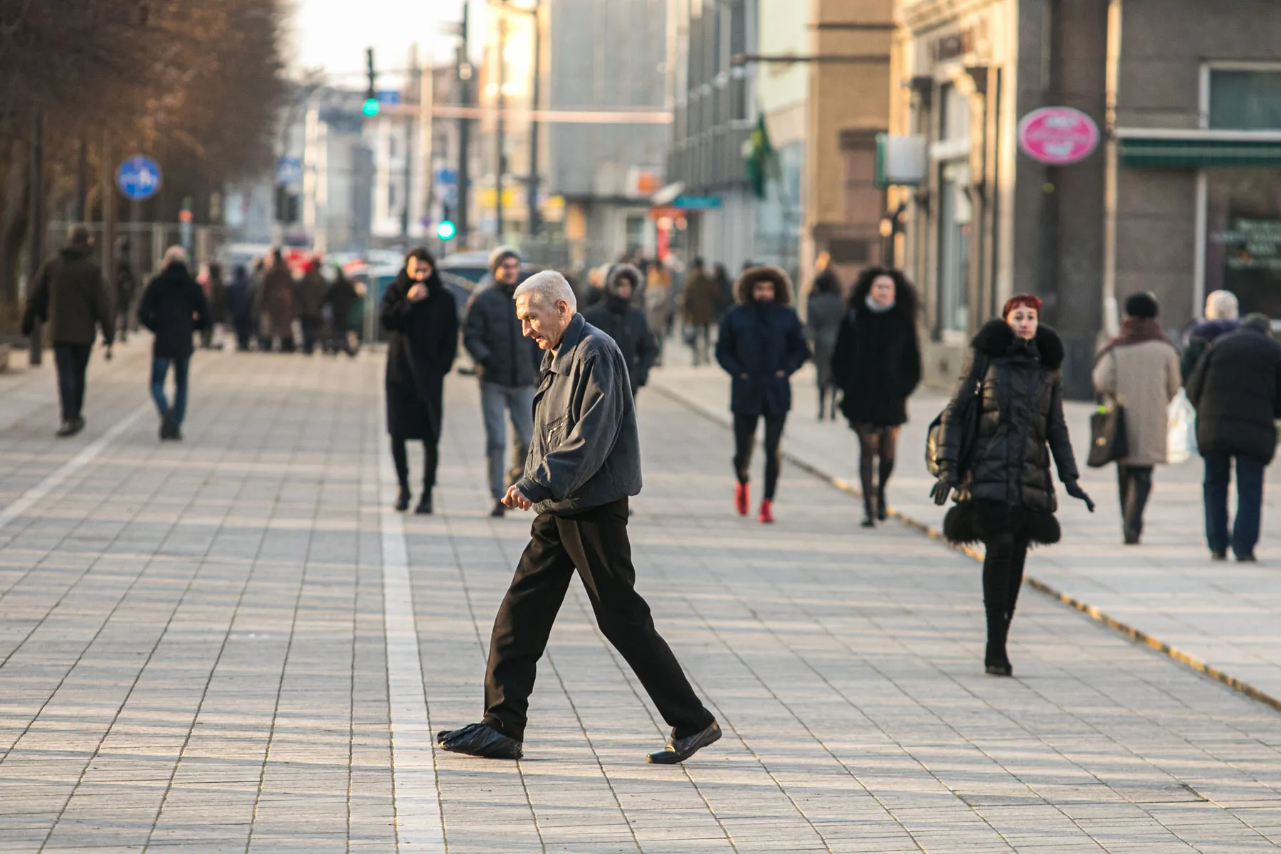 Rekonstruojama Laisvės alėja