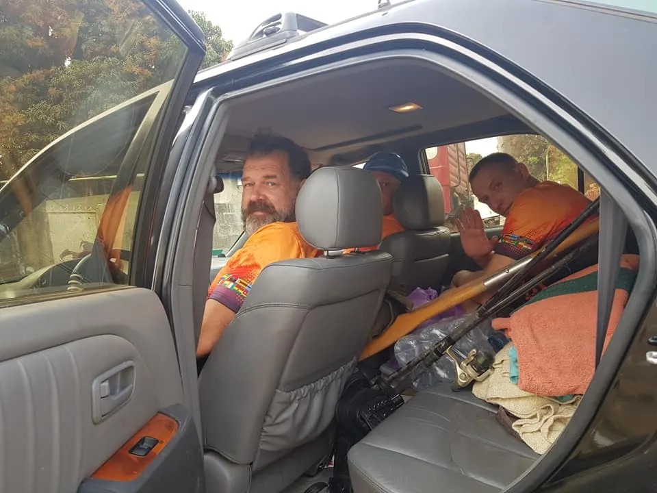 Keliautojai Afrikoje