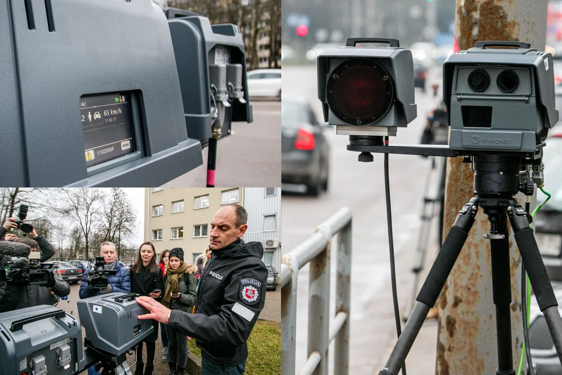 Kilnojamieji greičio matuokliai Kaune