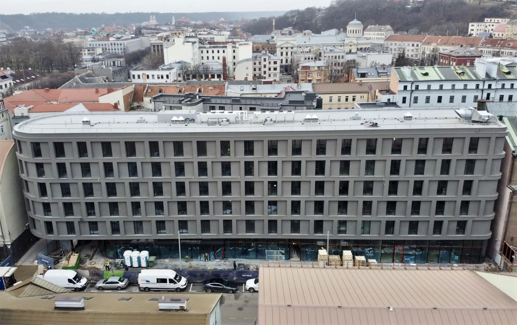 Kaune baigiamas statyti „Moxy“ viešbutis