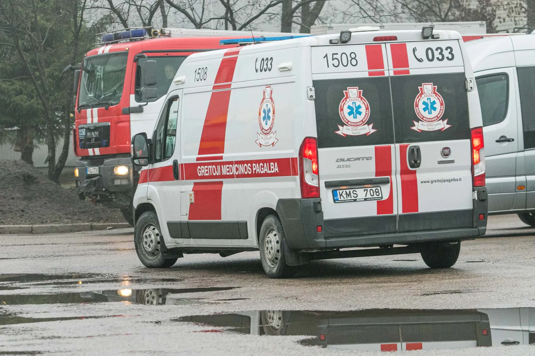 greitoji Gaisras Pramonės pr.