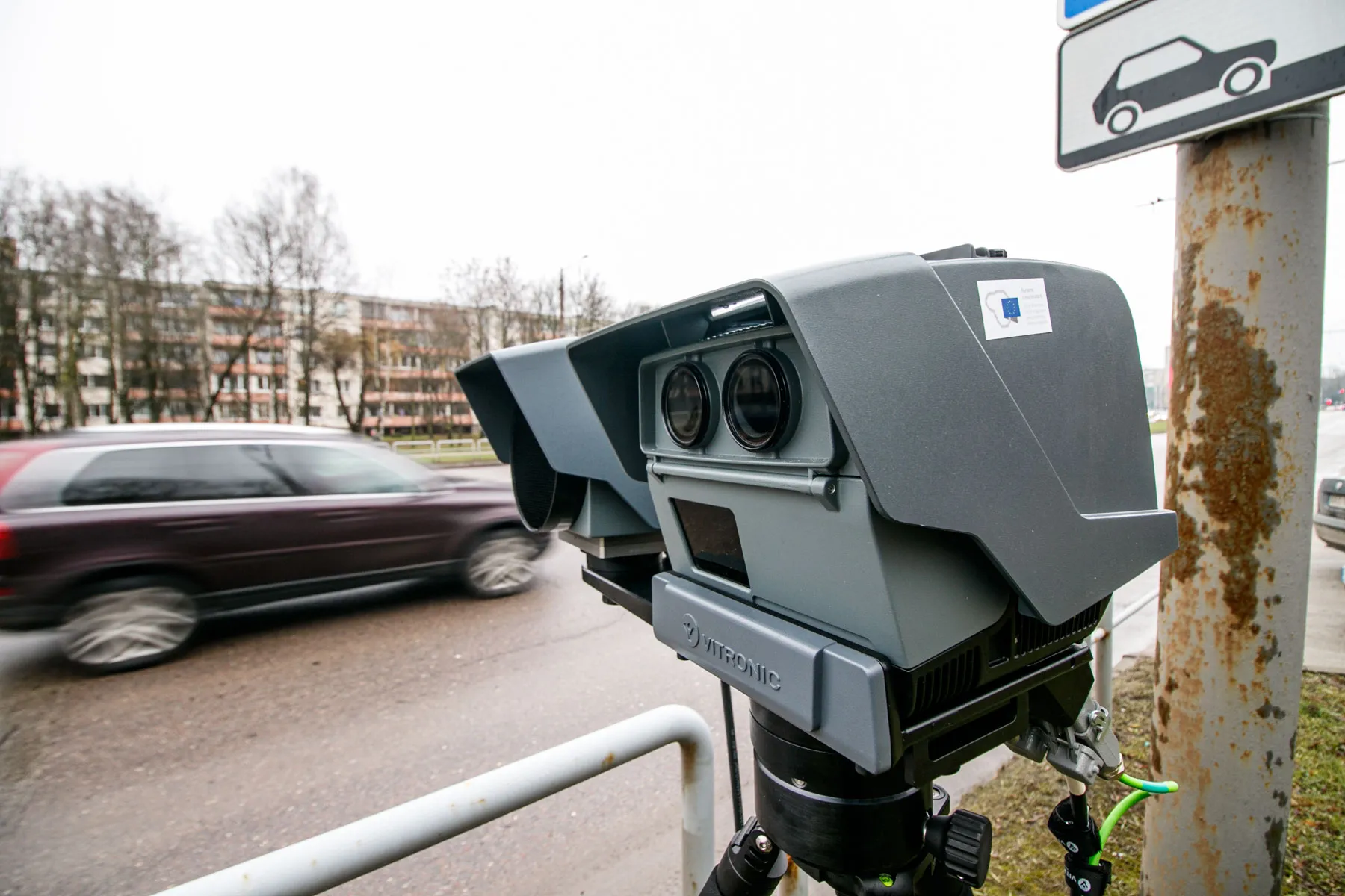 Kilnojamieji greičio matuokliai Kaune