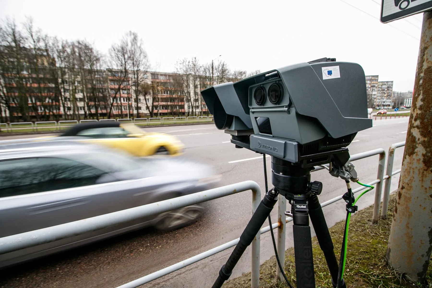 Kilnojamieji greičio matuokliai Kaune
