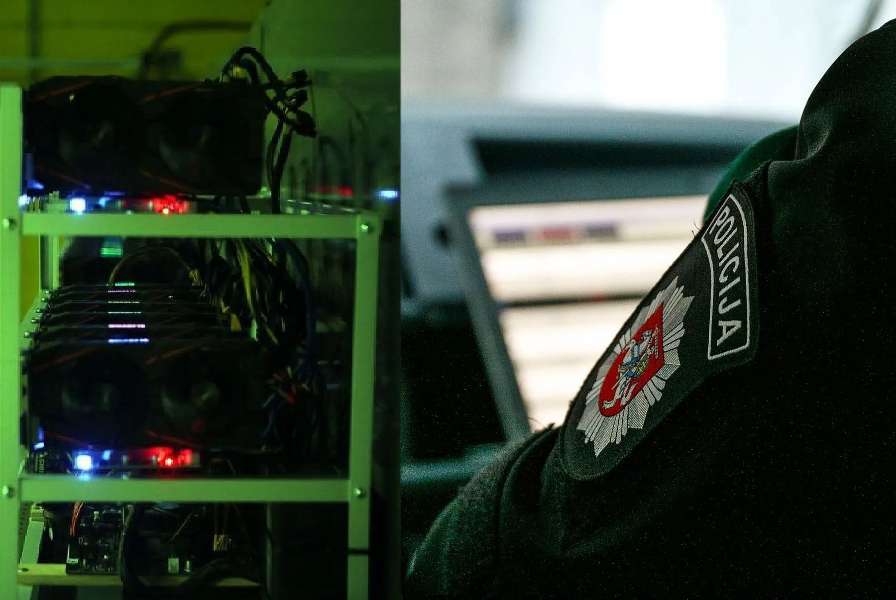 Policija - kriptovaliutos