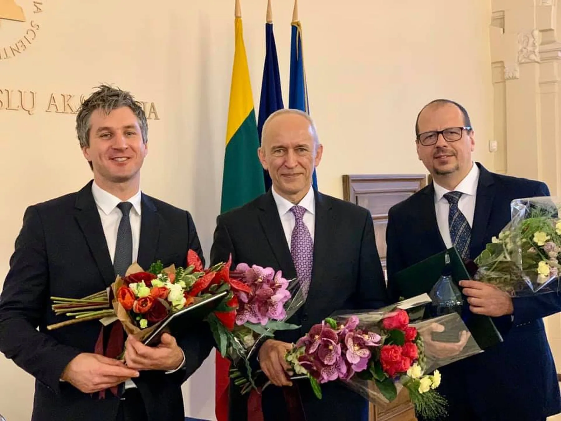 Mokslo premijų įteikimai