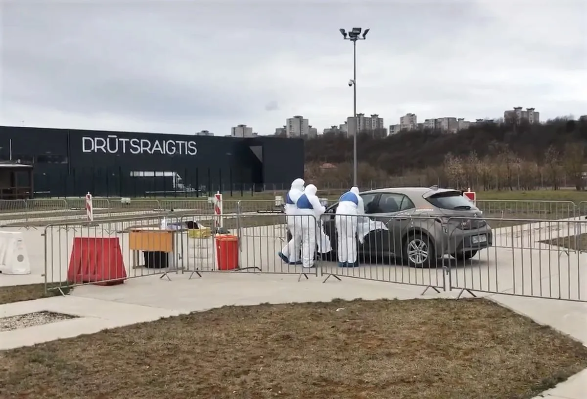 „CityBee“ mobiliame koronaviruso patikros punkte Kaune