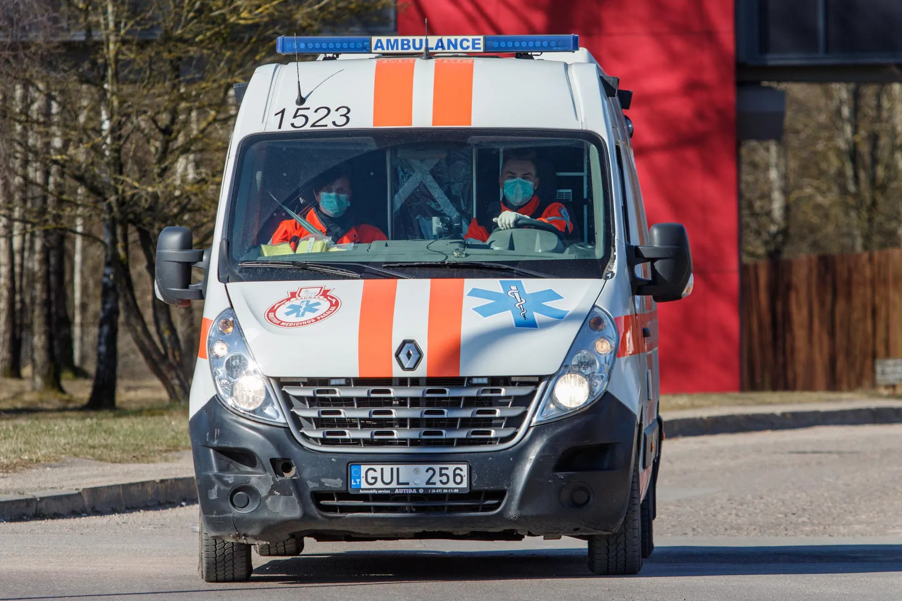 Koronovirusas, greitoji medicinos pagalba, klinikinė ligoninė