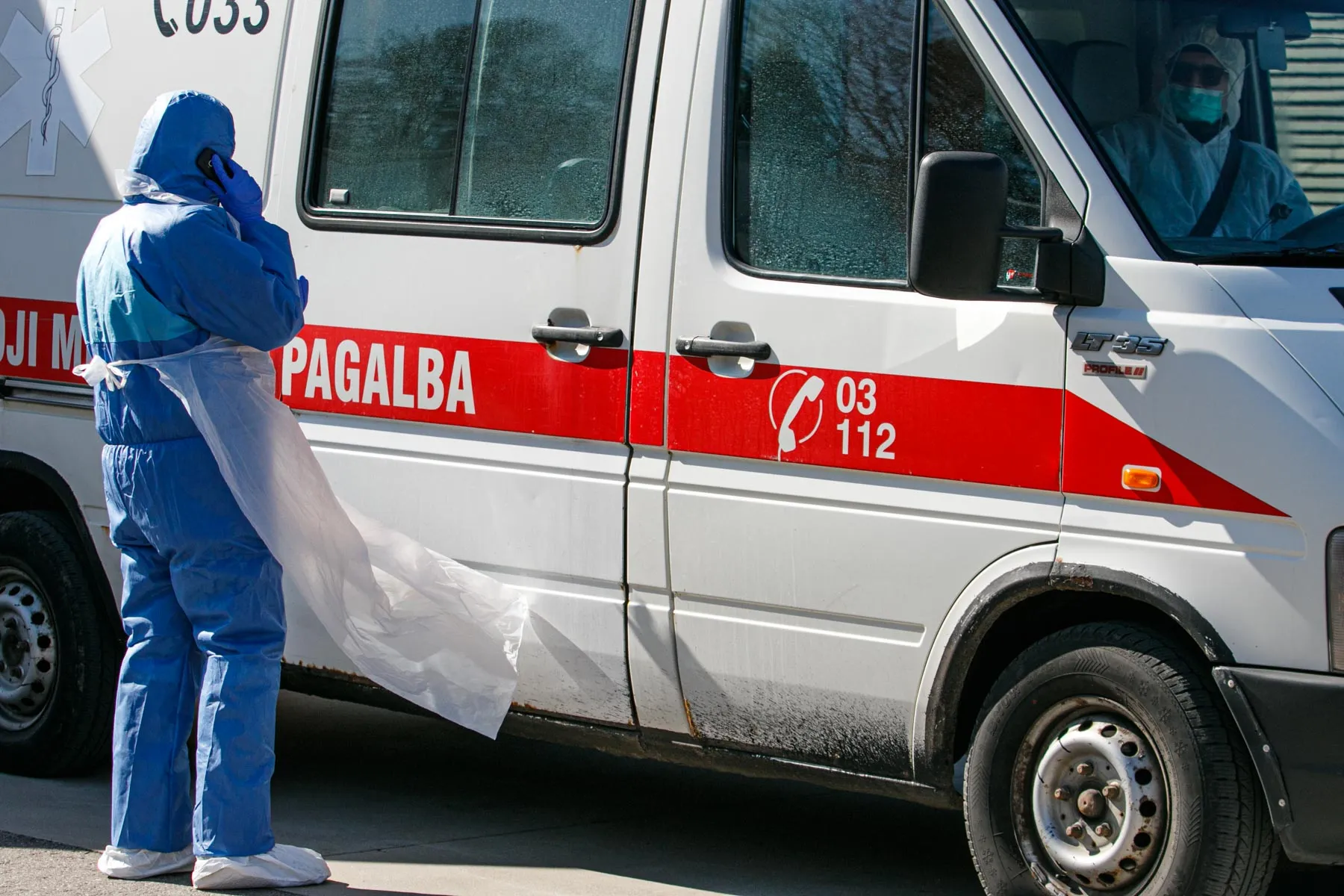 Koronaviruso mobilus patikros punktas