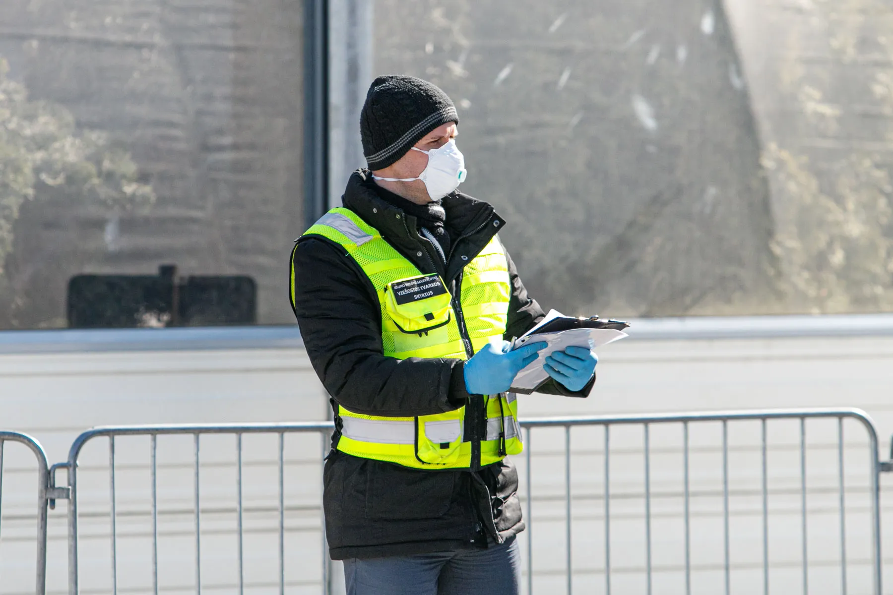 Koronaviruso mobilus patikros punktas