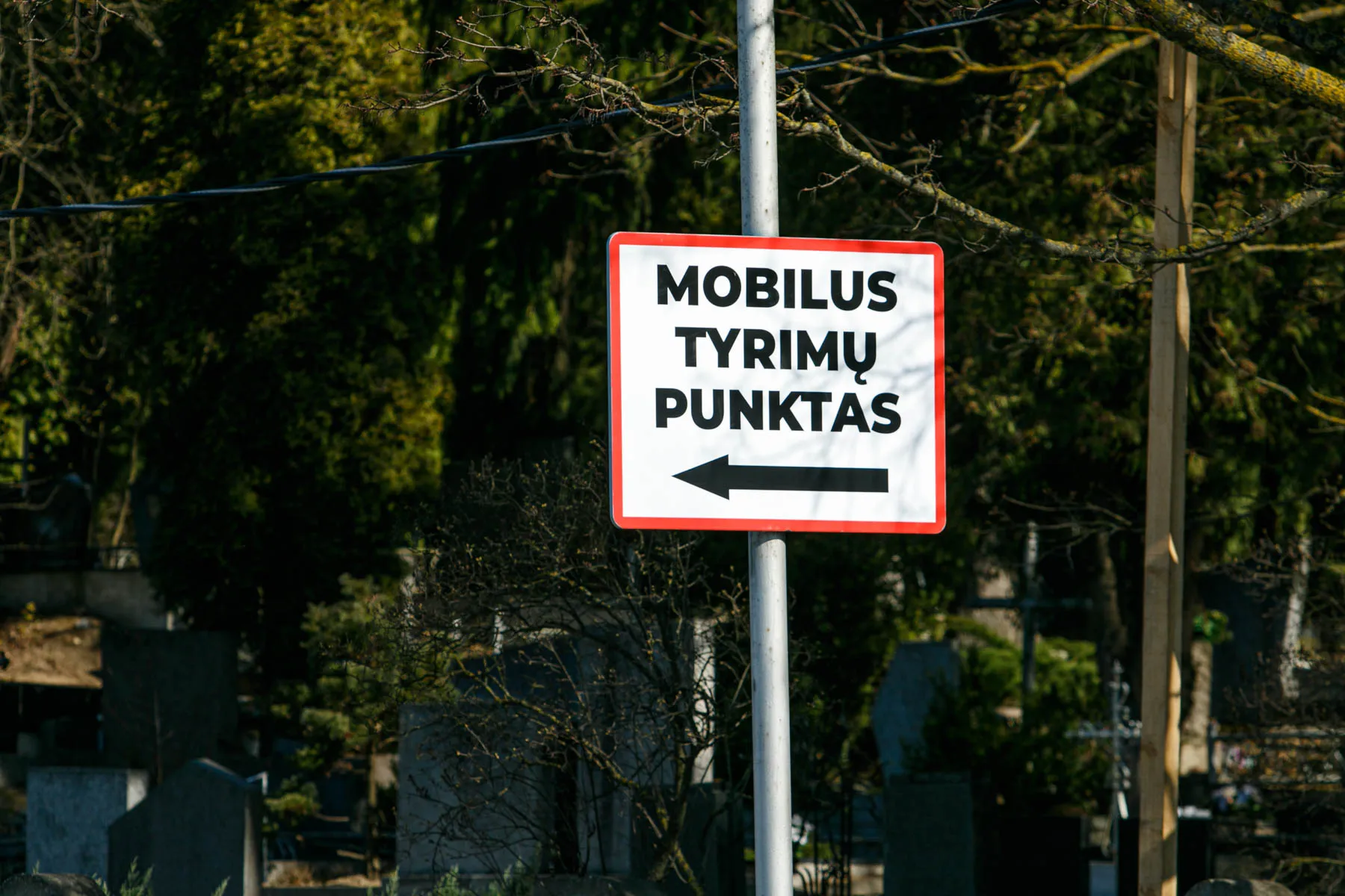 Koronaviruso mobilus patikros punktas