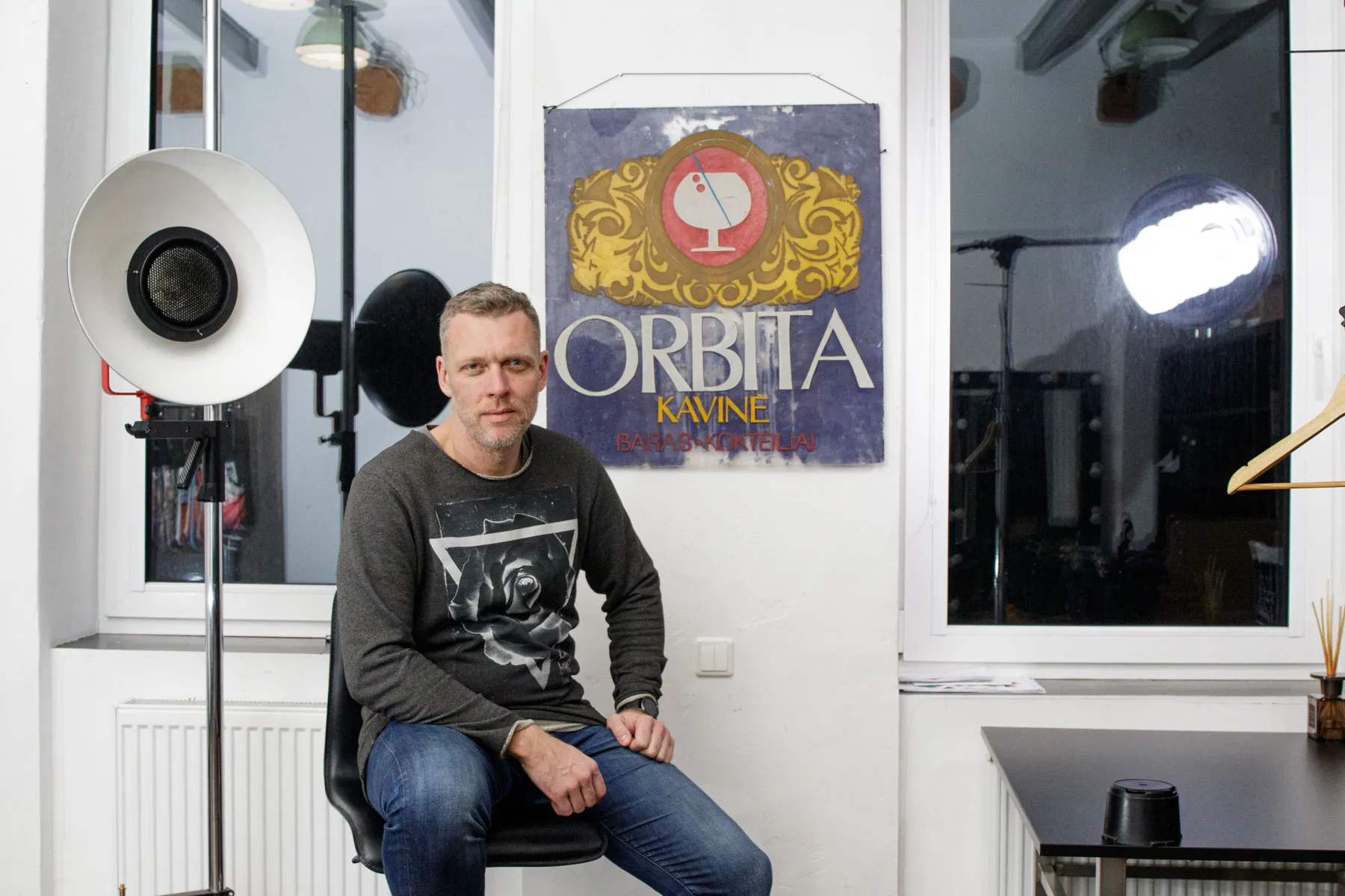 Legendinė „Orbitos“ iškaba