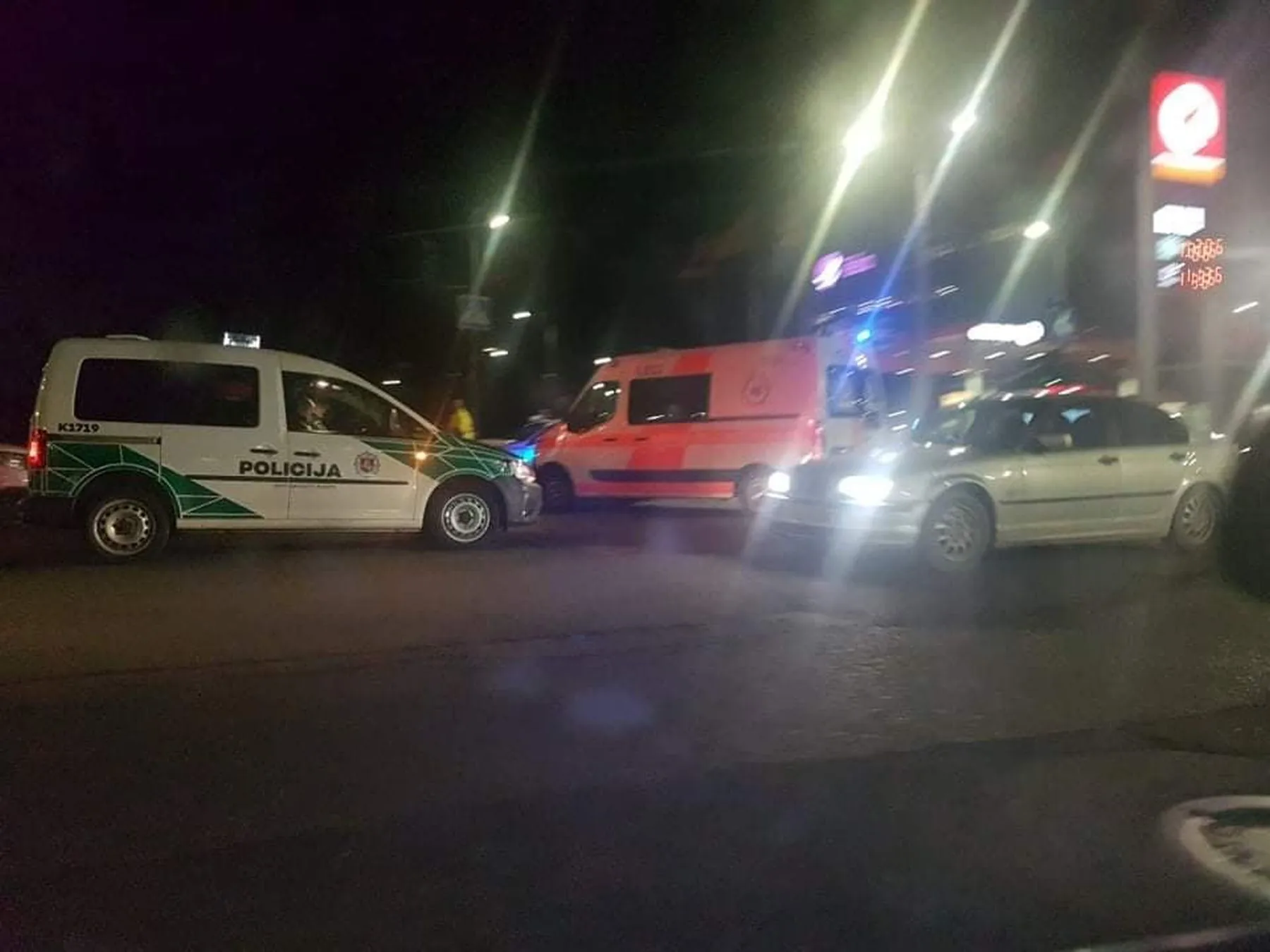 Avarija judrioje Kauno sankryžoje