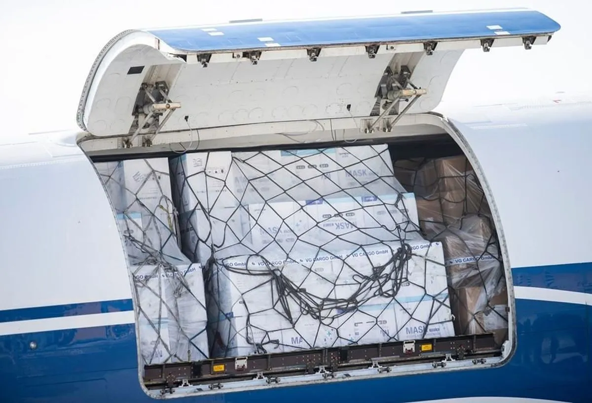 Į Kauno oro uostą pristatyta siunta iš Kinijos