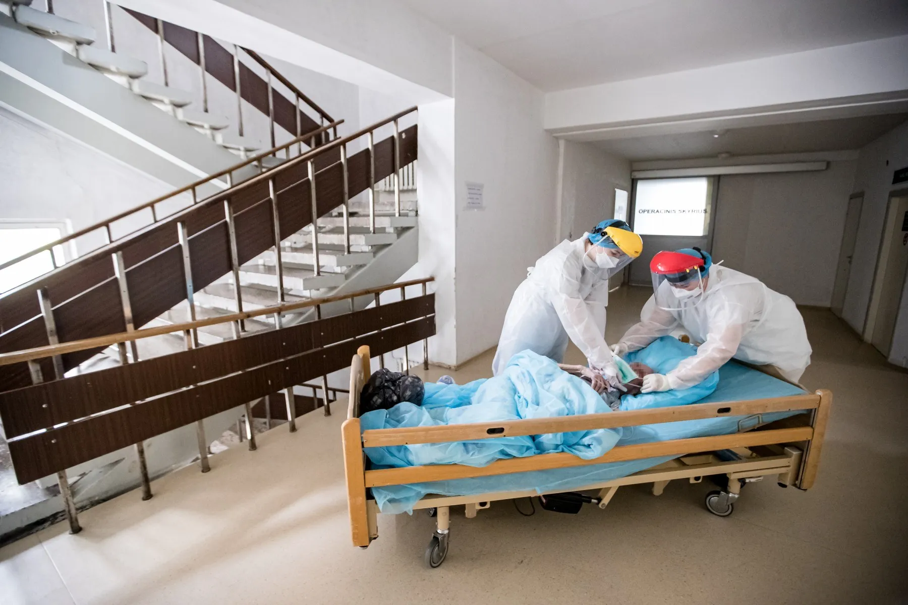 ligoninė, koronavirusas, pacientas