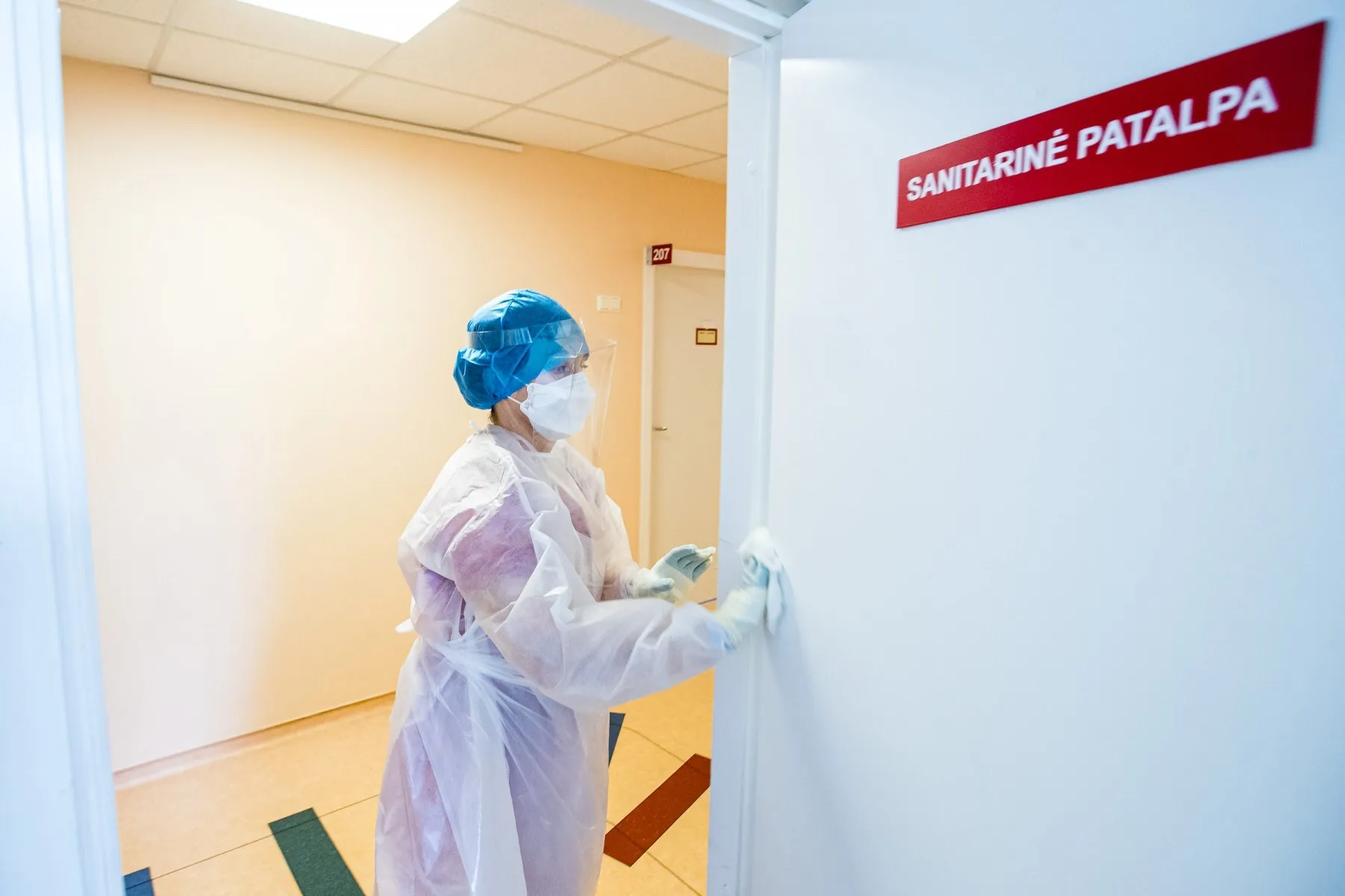 ligoninė, koronavirusas, pacientas