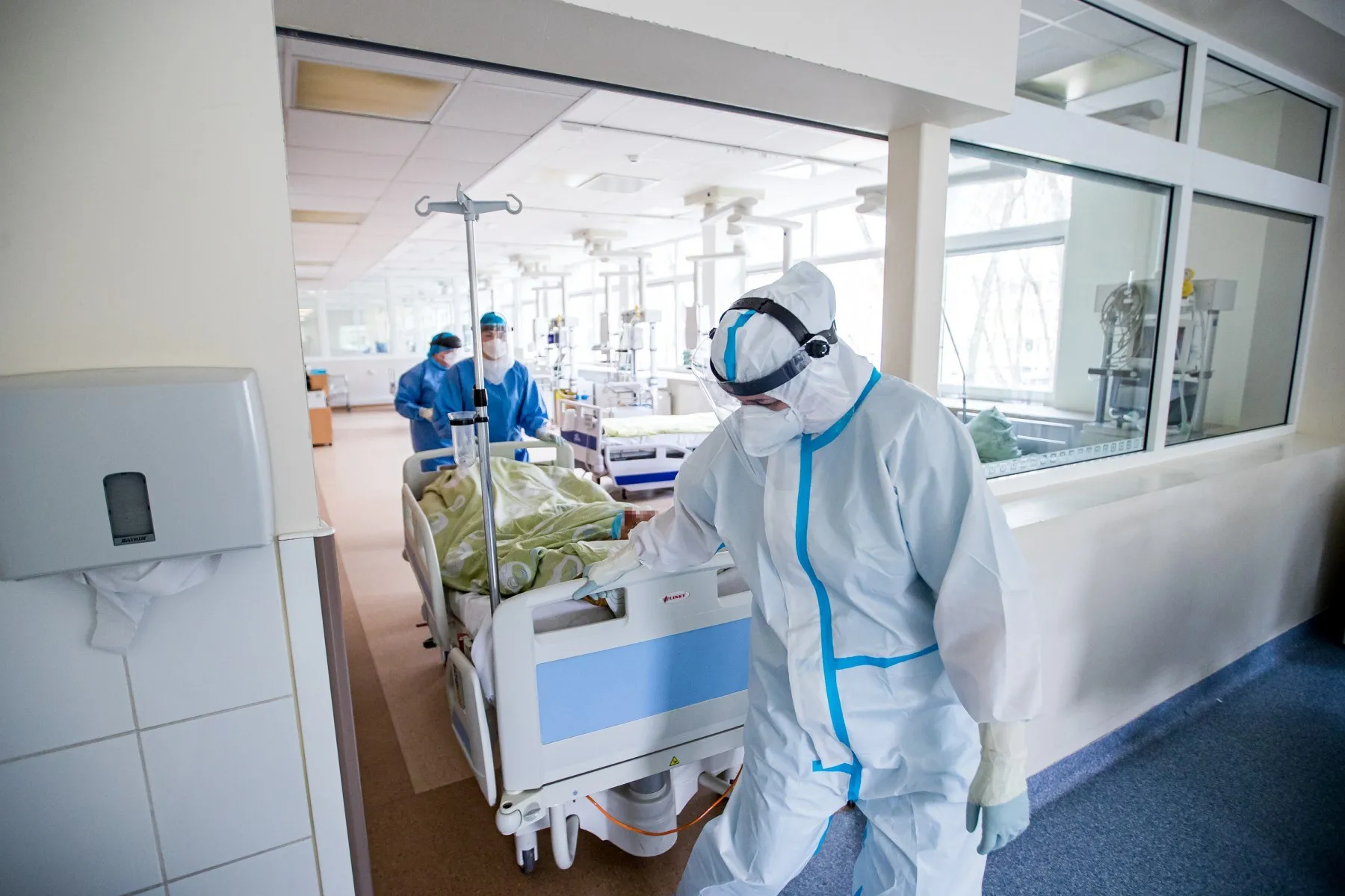 ligoninė, koronavirusas, pacientas
