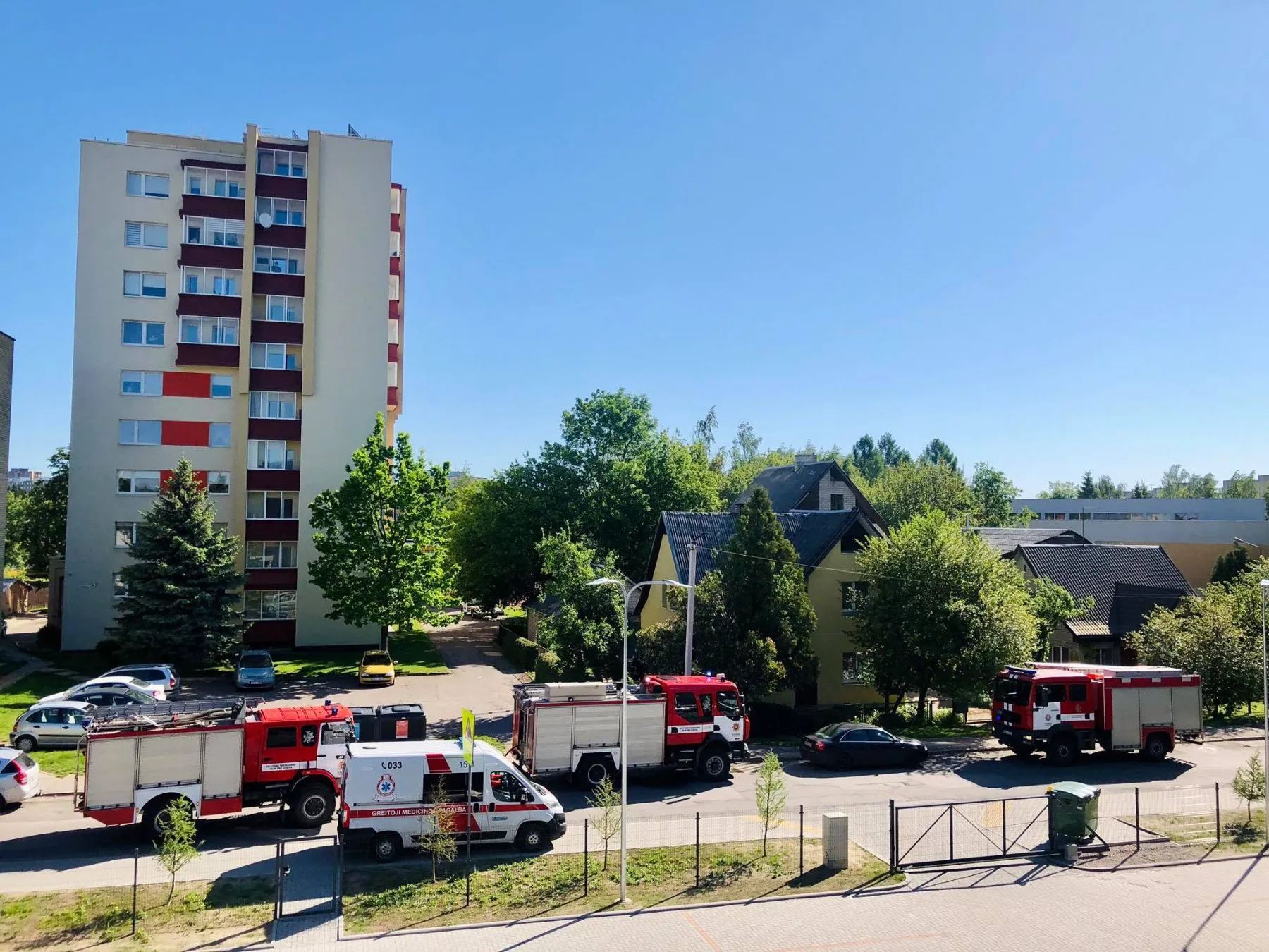 Varpo gatvėje sprogo katilas