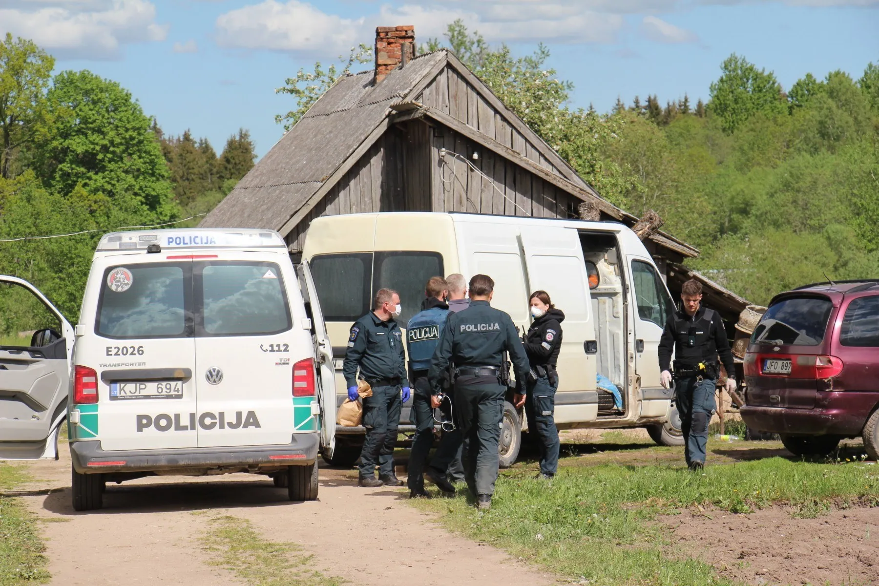 Mažeikiuose rasti sudegę žmogaus palaikai