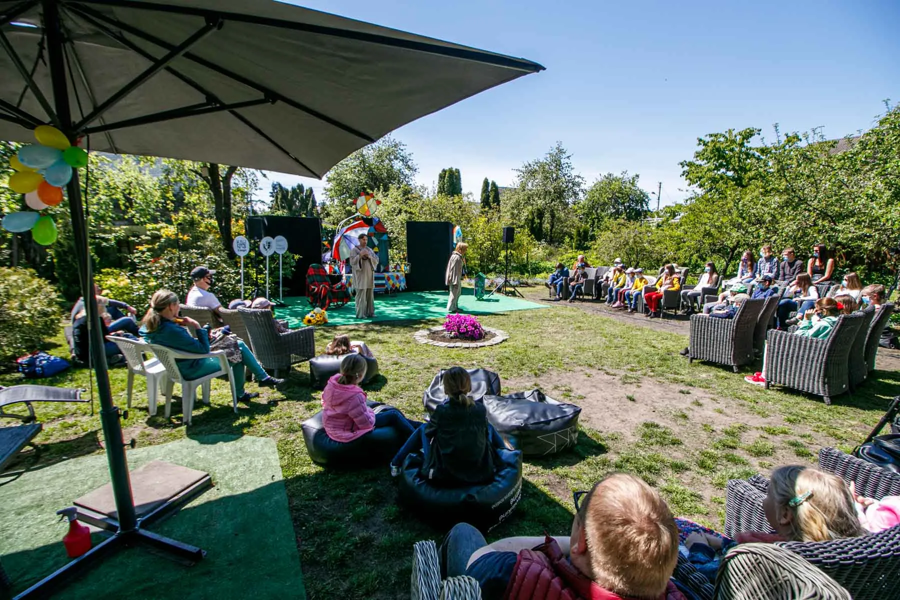 Lėlių teatro pasirodymas Žaliakalnyje