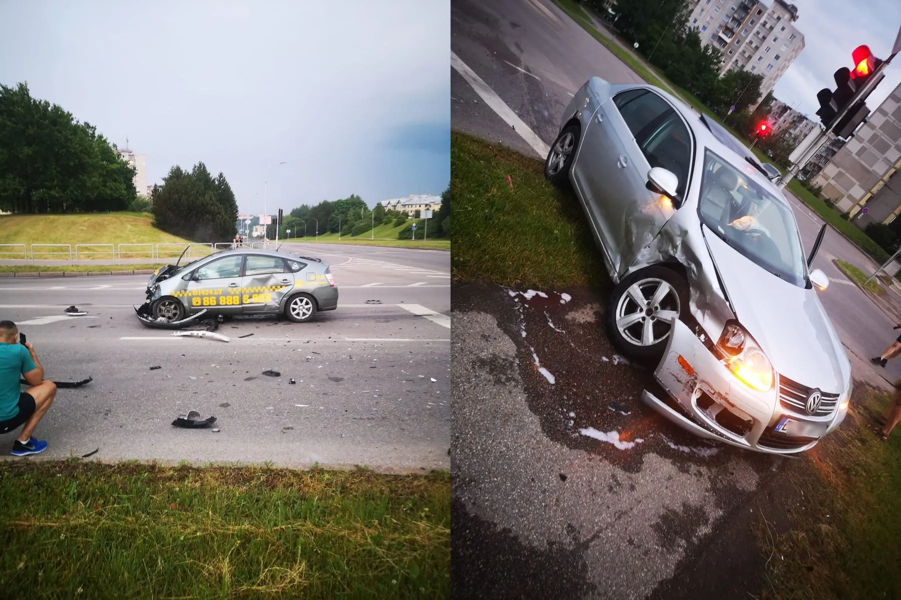 Avarija Baltų prospekte