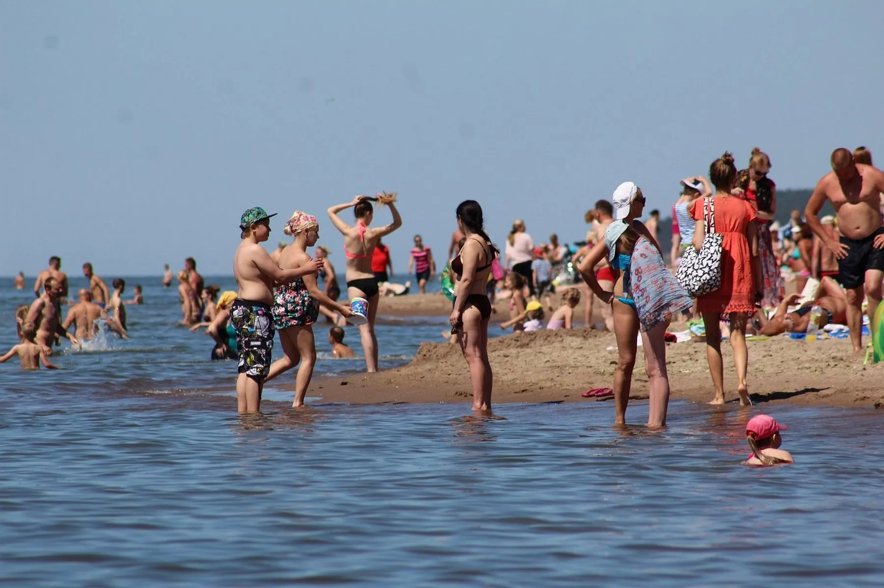 Klaipėdos papludimys, Baltijos jūra