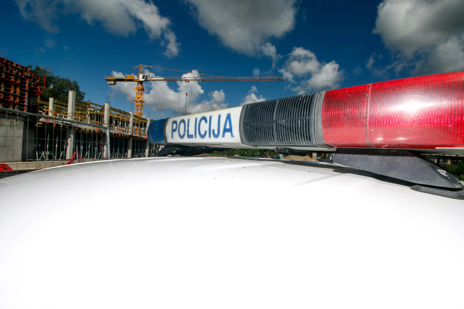 Naujojo policijos komisariato statybos Radvilėnų plente