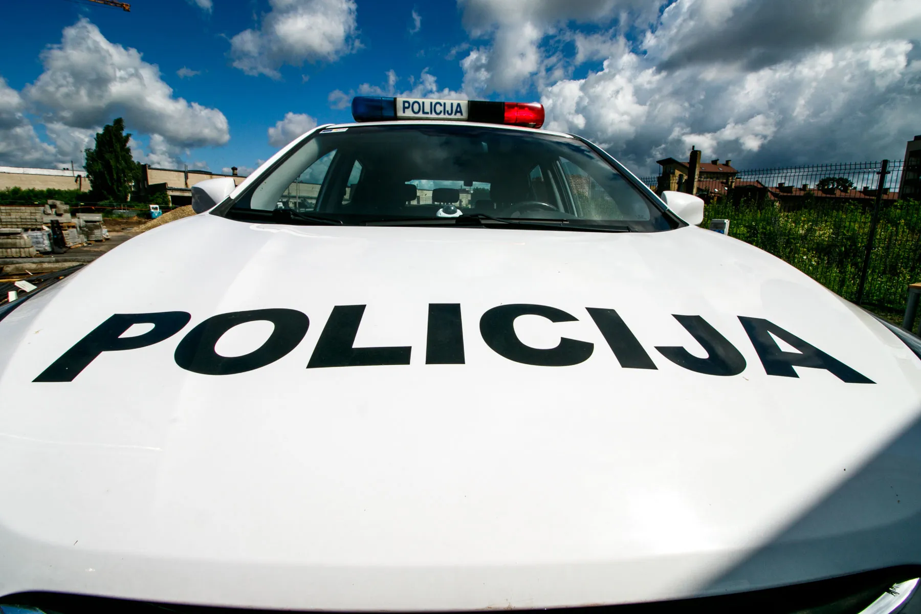 Naujojo policijos komisariato statybos Radvilėnų plente