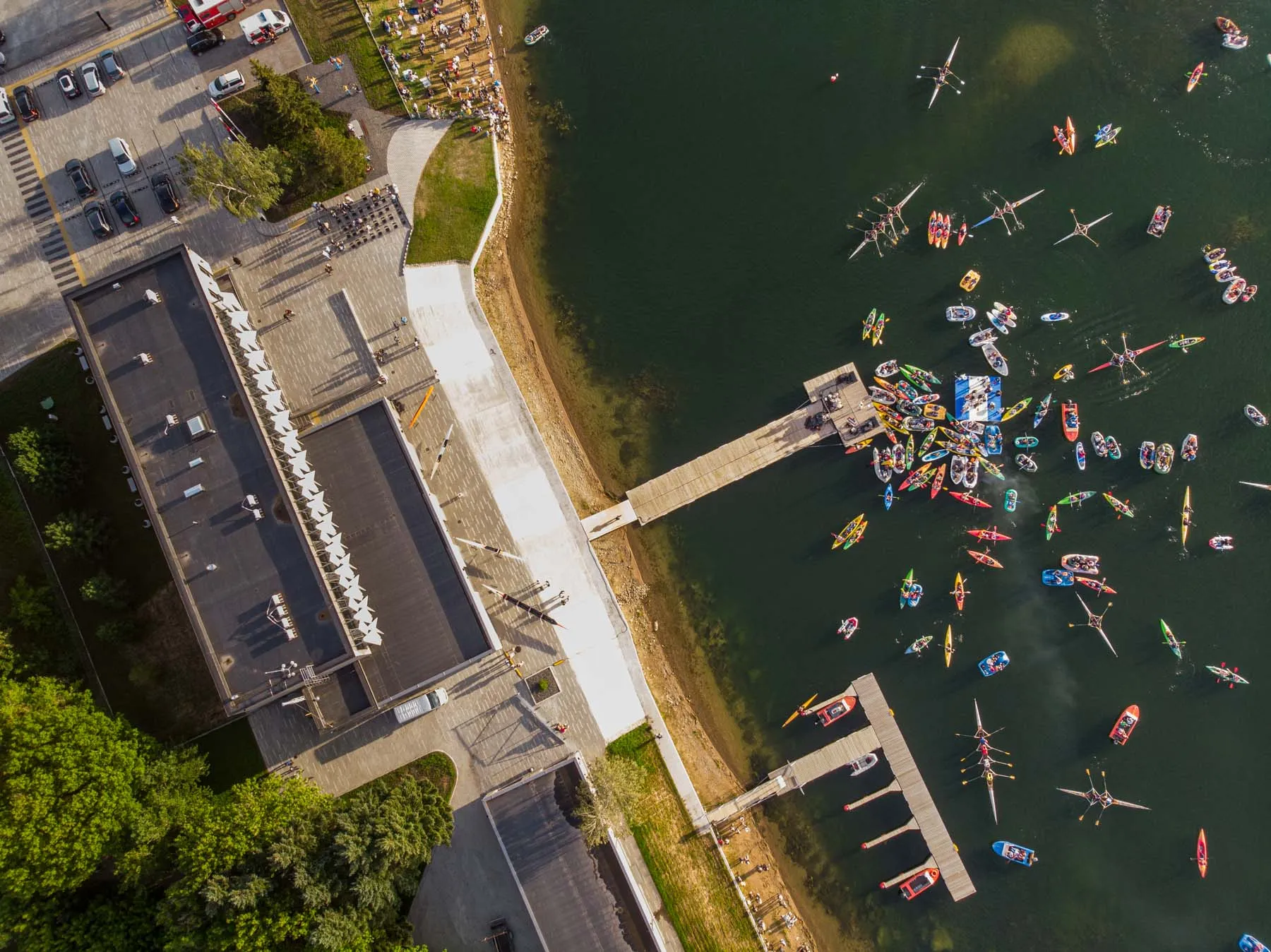 Irklavimo bazės Lampėdžio ežere atidarymas