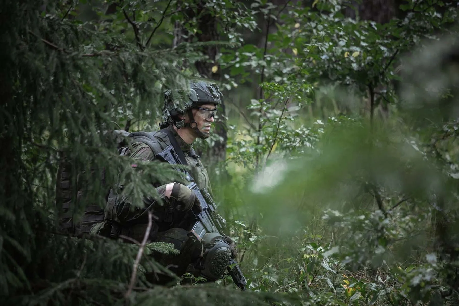 Karinės pratybos, kariai