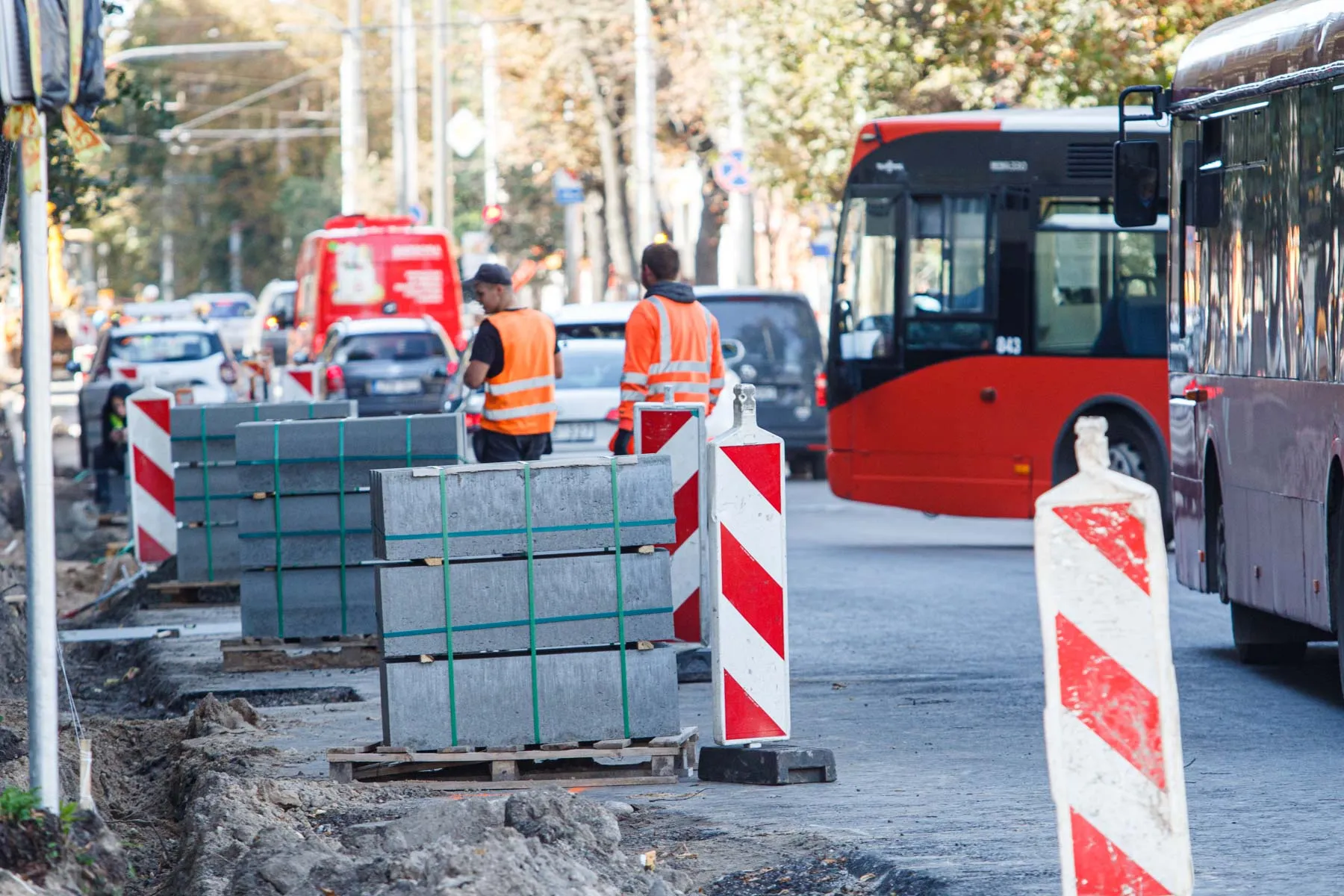 Ribojamas eismas Kęstučio g.