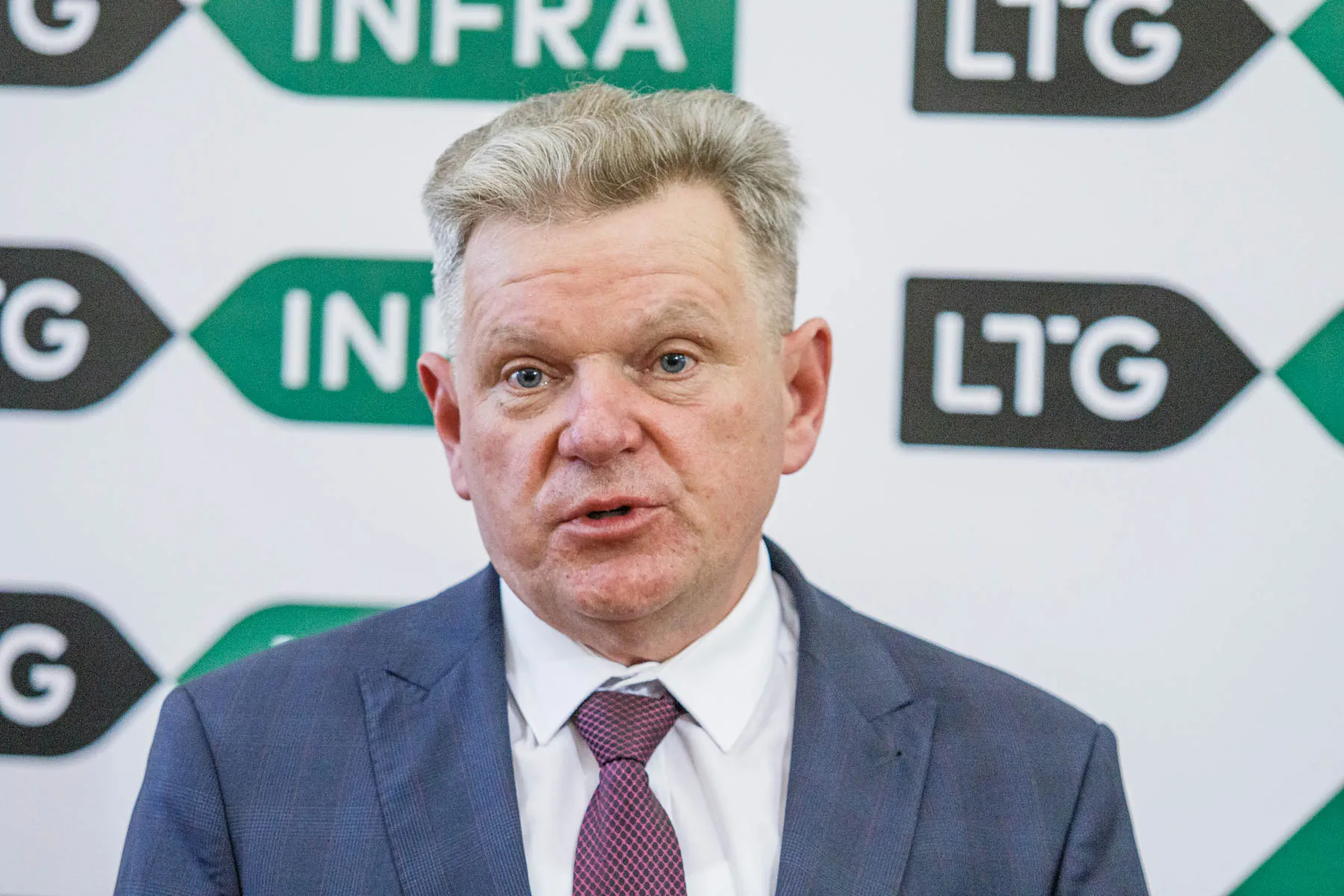 Jaroslavo Narkevičiaus ir Lenkijos infrastruktūros ministro Andžėjaus Adamčyko spaudos konferencija