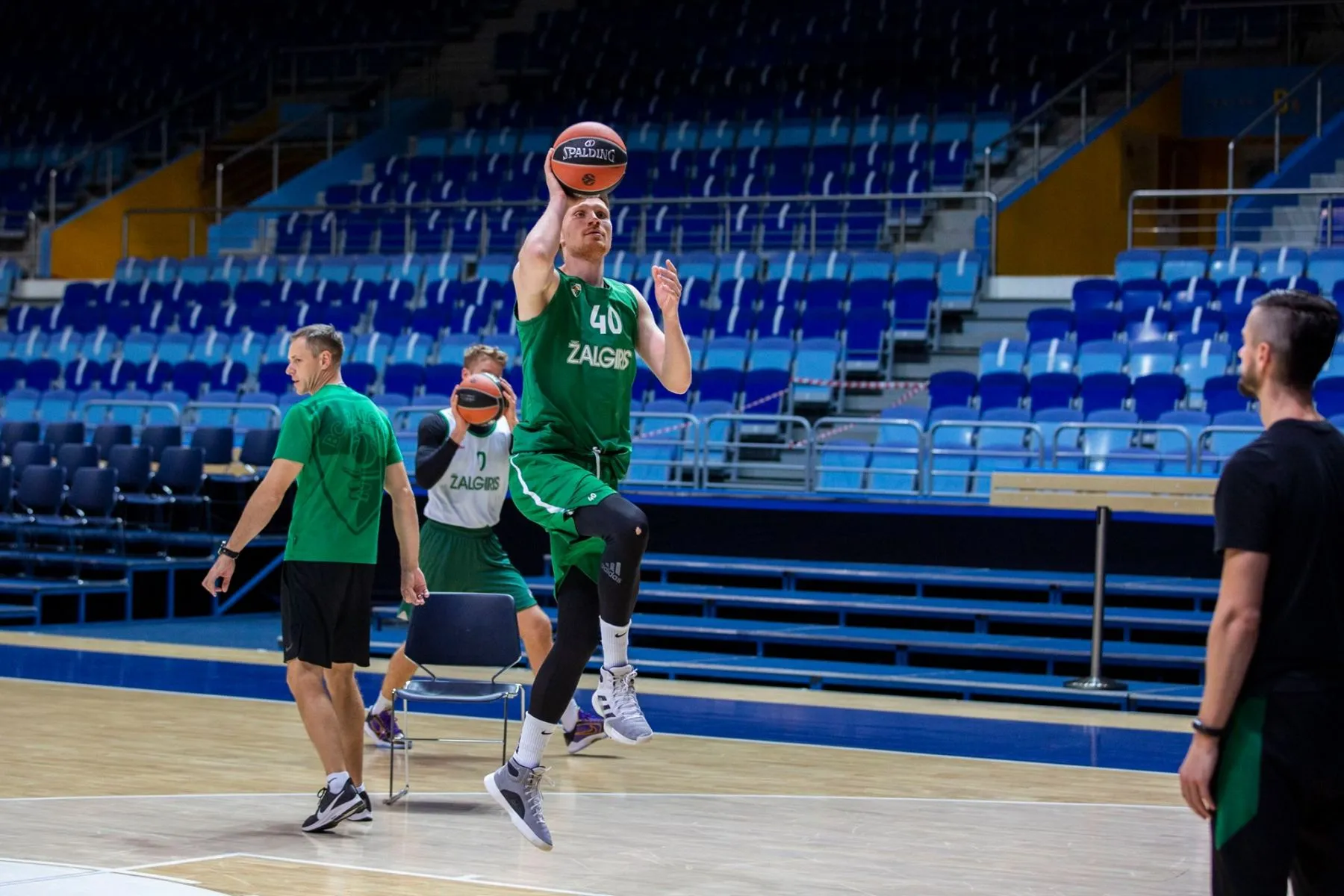 „Žalgirio“ treniruotė Mytiščių arenoje