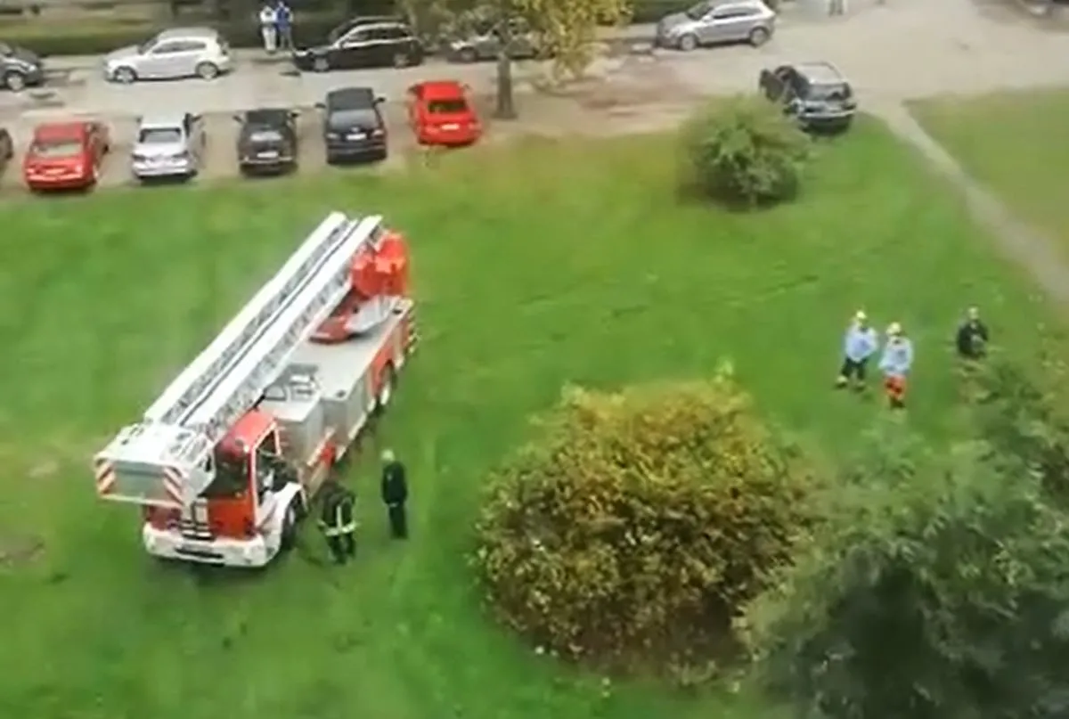 Ugniagesiai Kovo 11-osios gatvėje