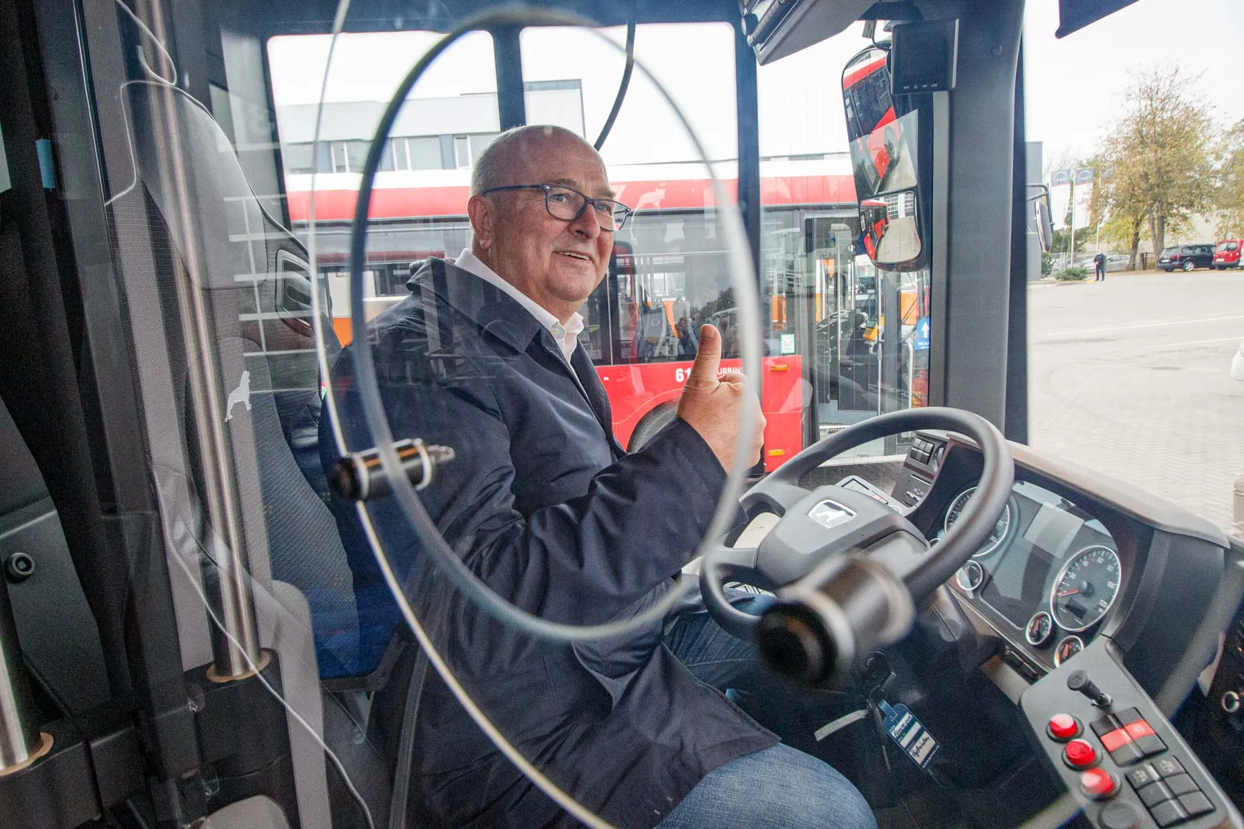 Visvaldas Matijošaitis, Naujas hibridinis „MAN Lion's City 12 Hybrid“ autobusas