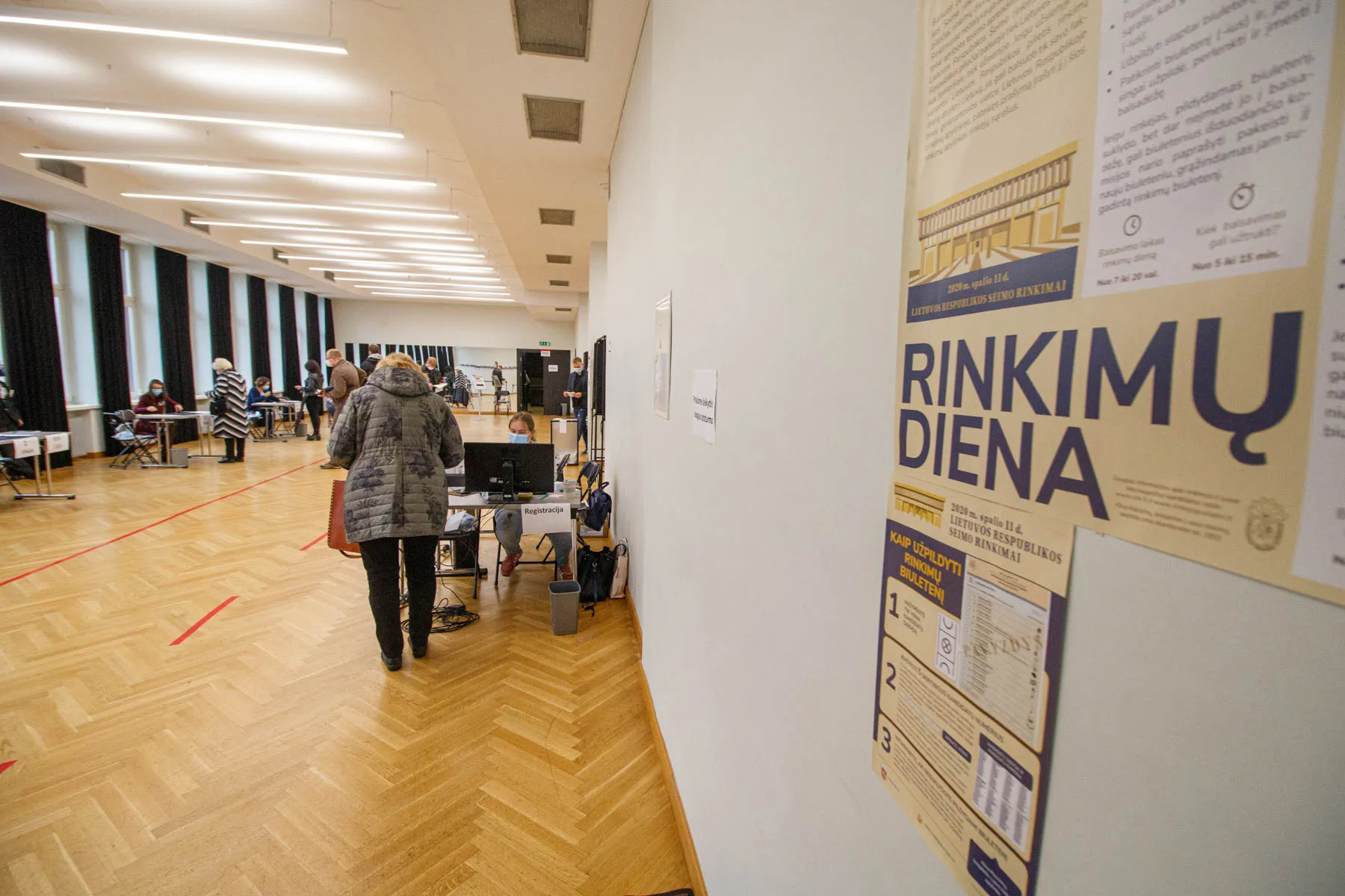 Balsavimas rinkimų dieną