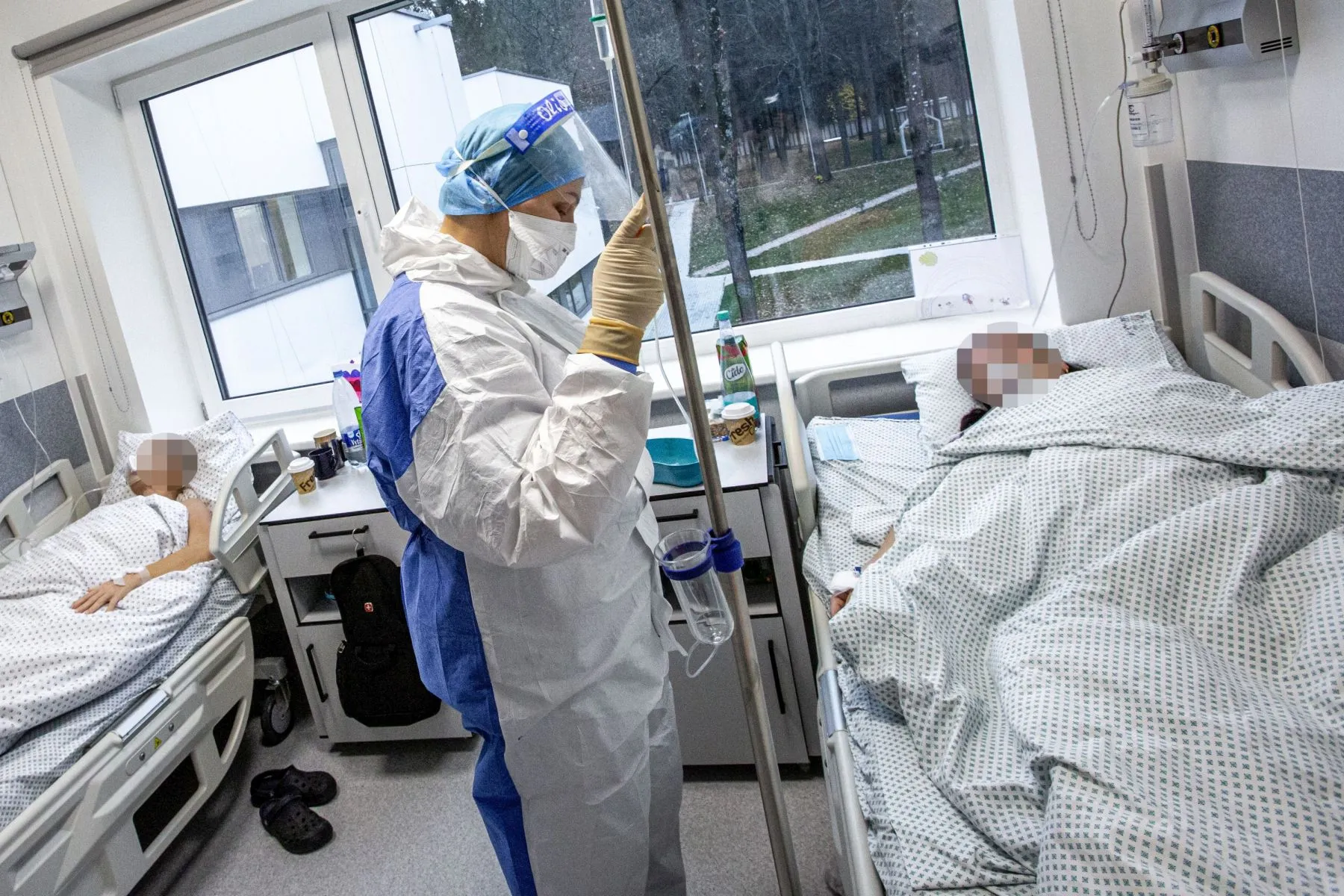 Koronaviruso pacientai VUL Santaros klinikose