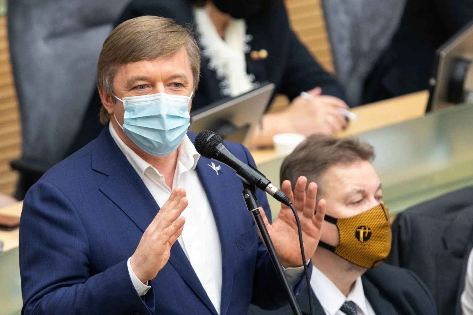 Pirmas Seimo posėdis, R. Karbauskis