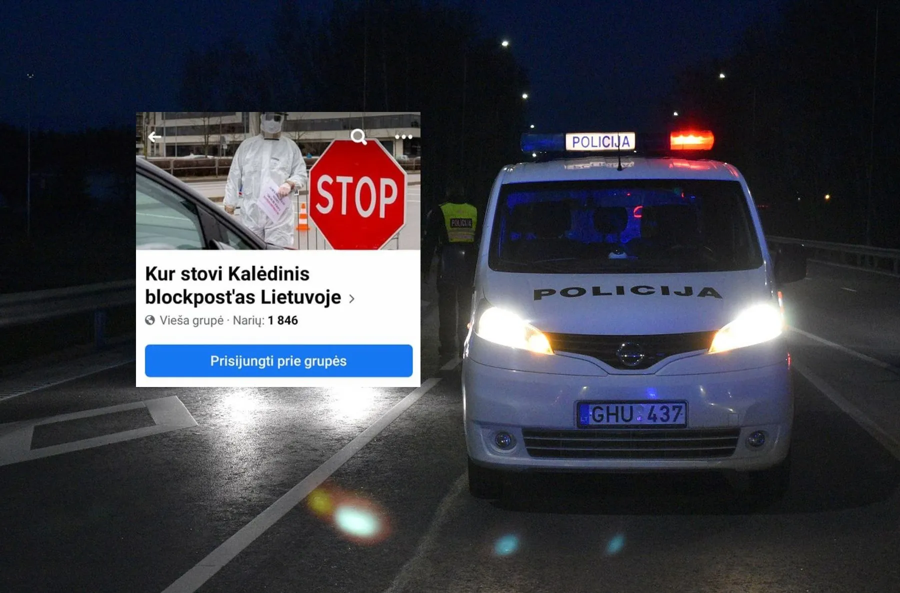 „Kur stovi Kalėdinis blockpost'as Lietuvoje“, „Facebook“ grupė