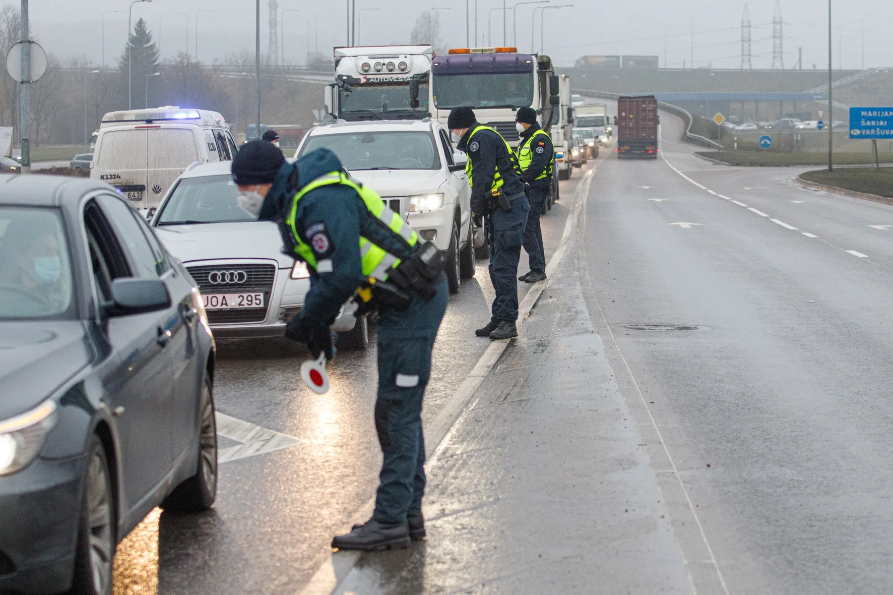 Policijos patikros punktai