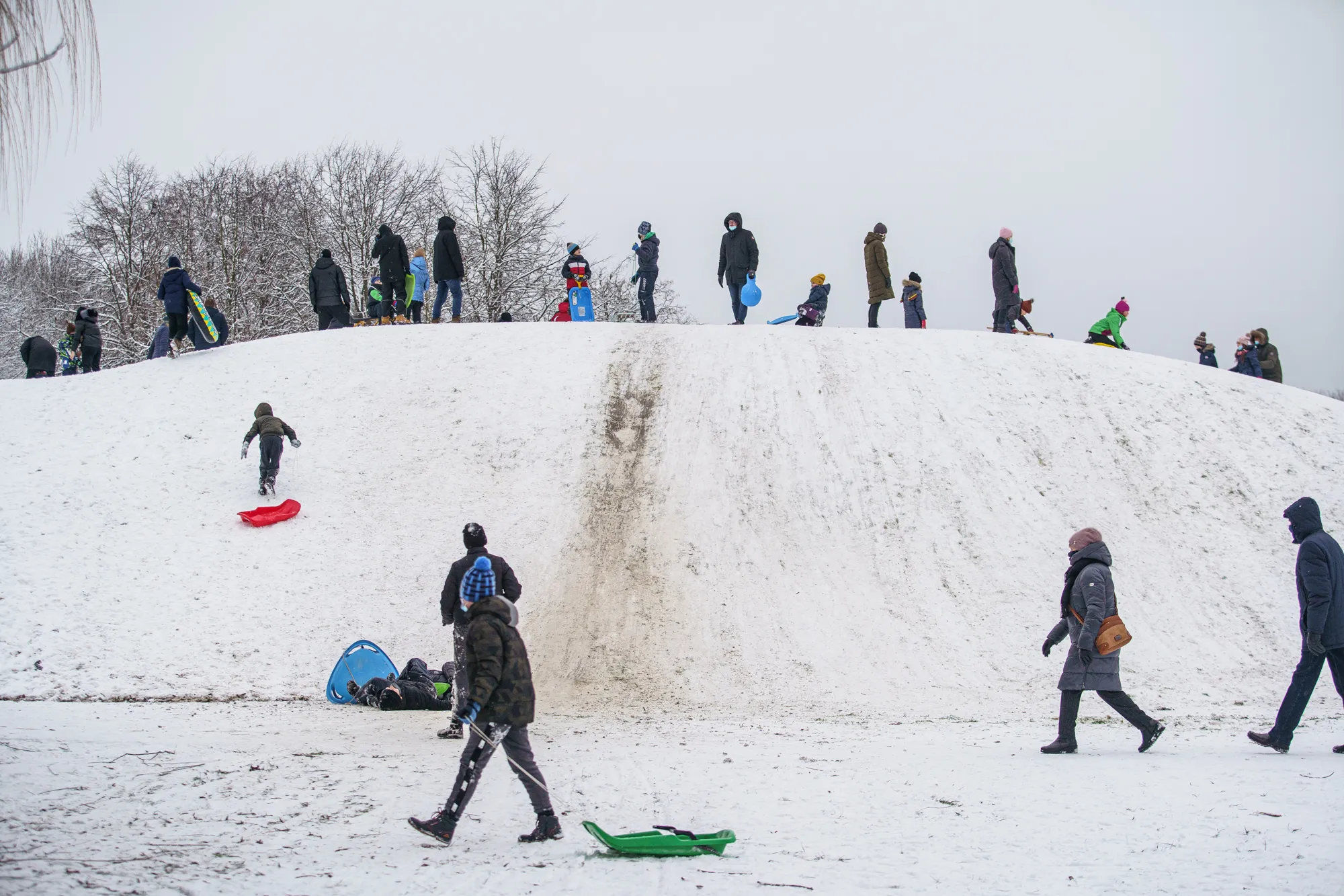 Žiemos pramogos karantino metu