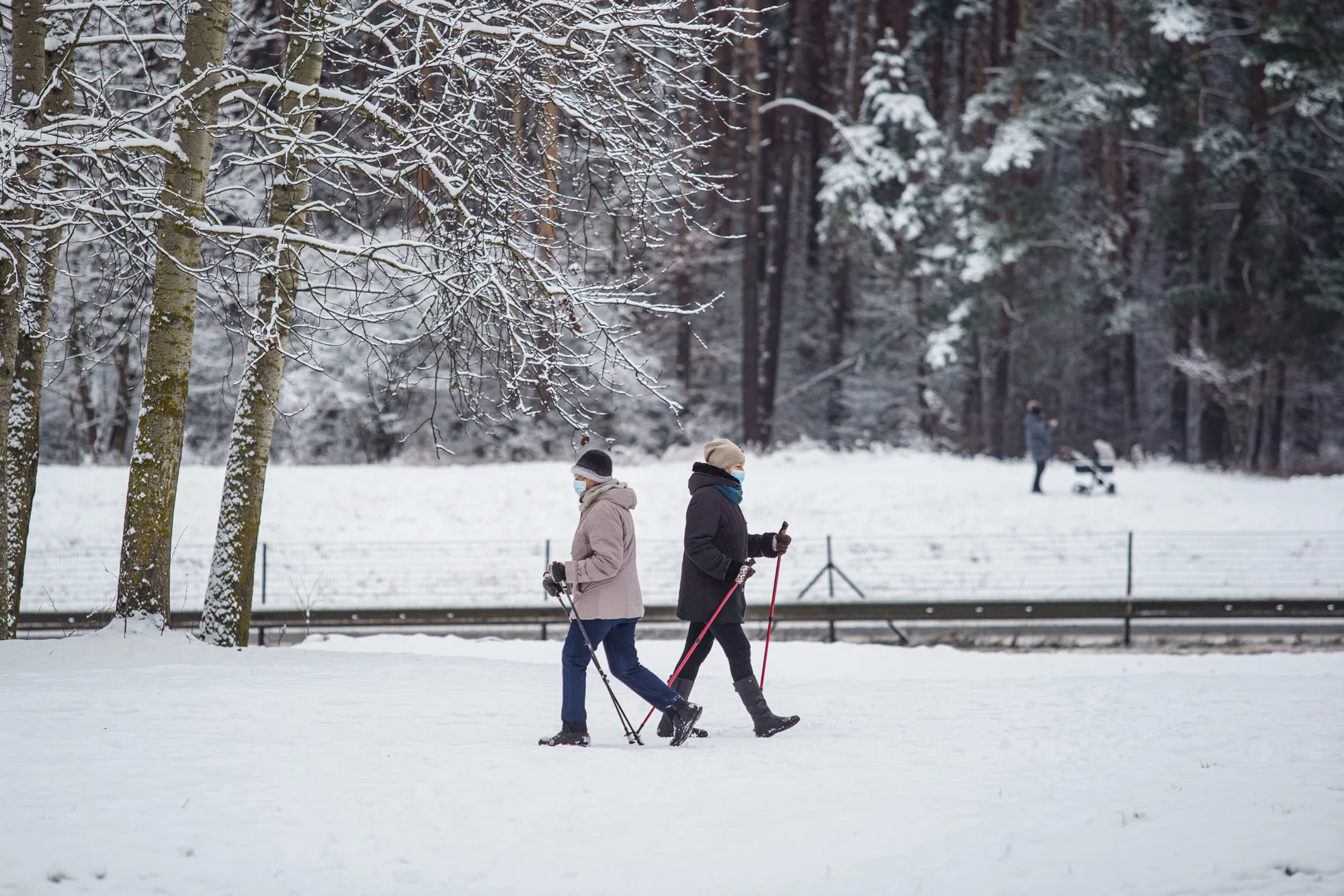 Žiemos pramogos karantino metu